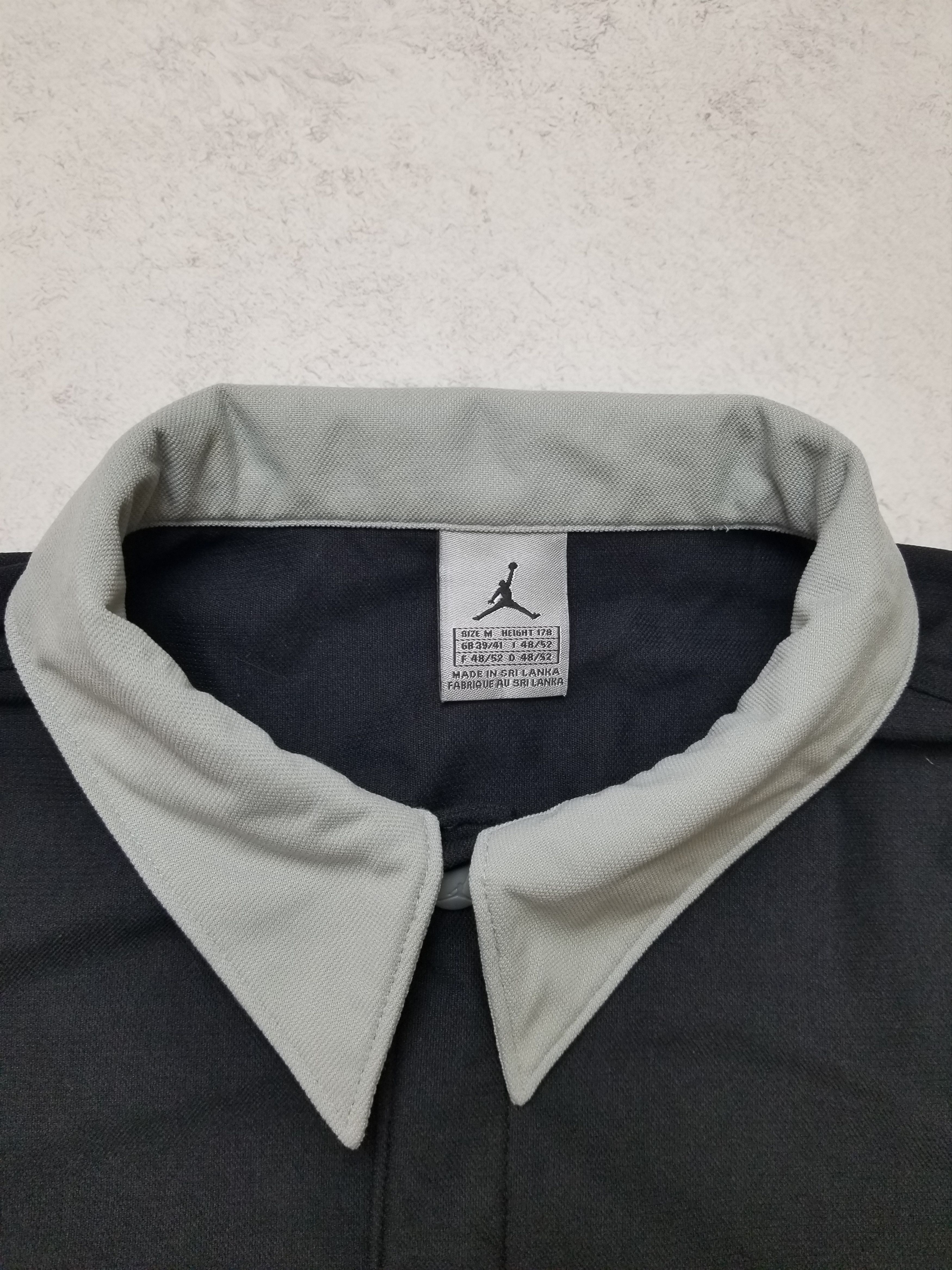 Jordan Brand Air Jordan Shadow Warm Up Jersey Button Up Shirt Size US M / EU 48-50 / 2 - 8 Thumbnail