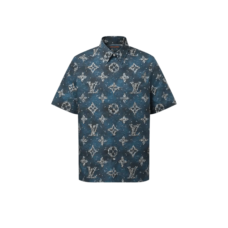 Louis Vuitton Printed Monogram Short-Sleeved Shirt Size US S / EU 44-46 / 1 - 1 Thumbnail