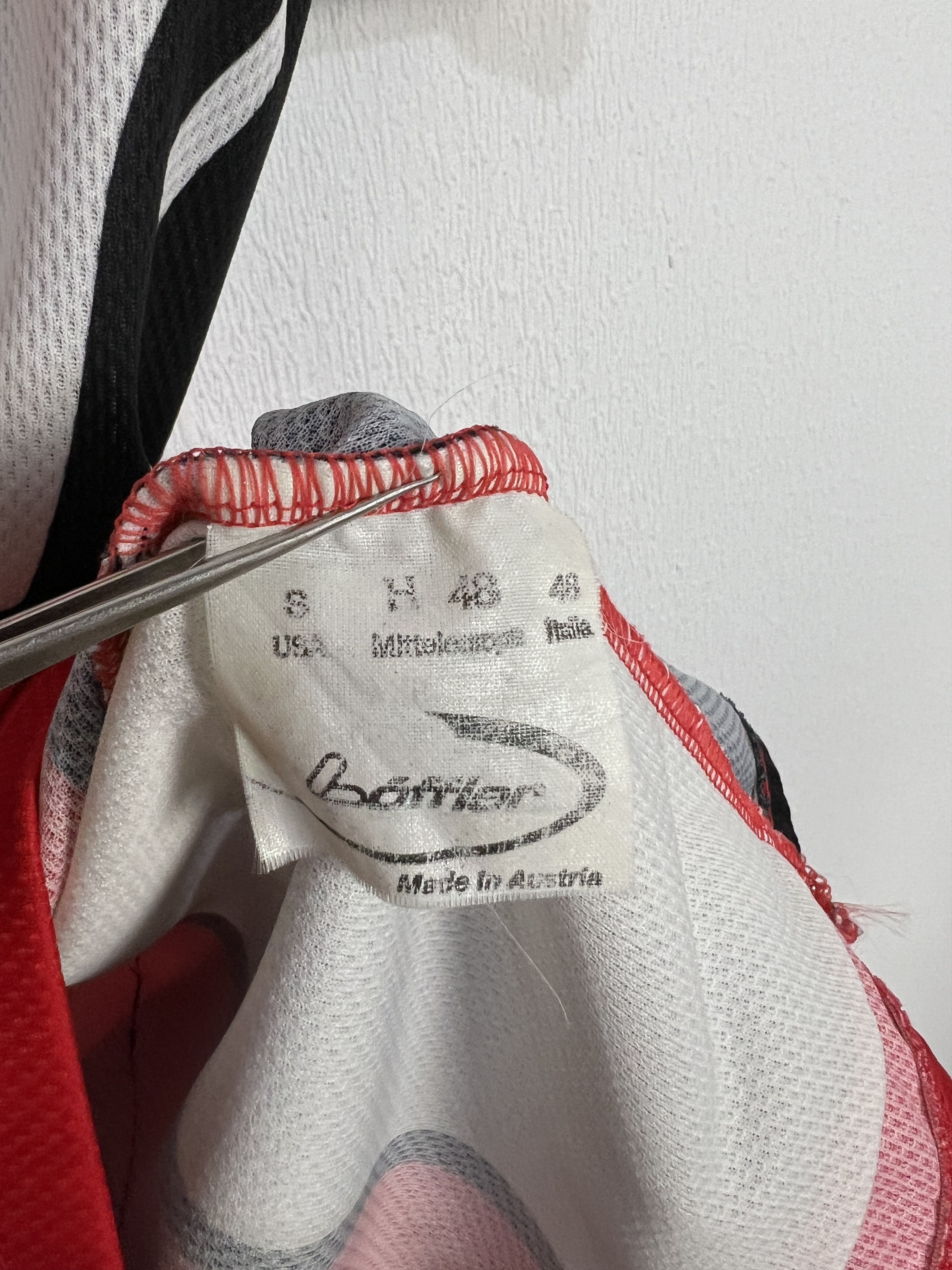 Vintage Loffler Cycling Jersey Red Shirt Sport Trikot Bike Rare Size US M / EU 48-50 / 2 - 8 Thumbnail