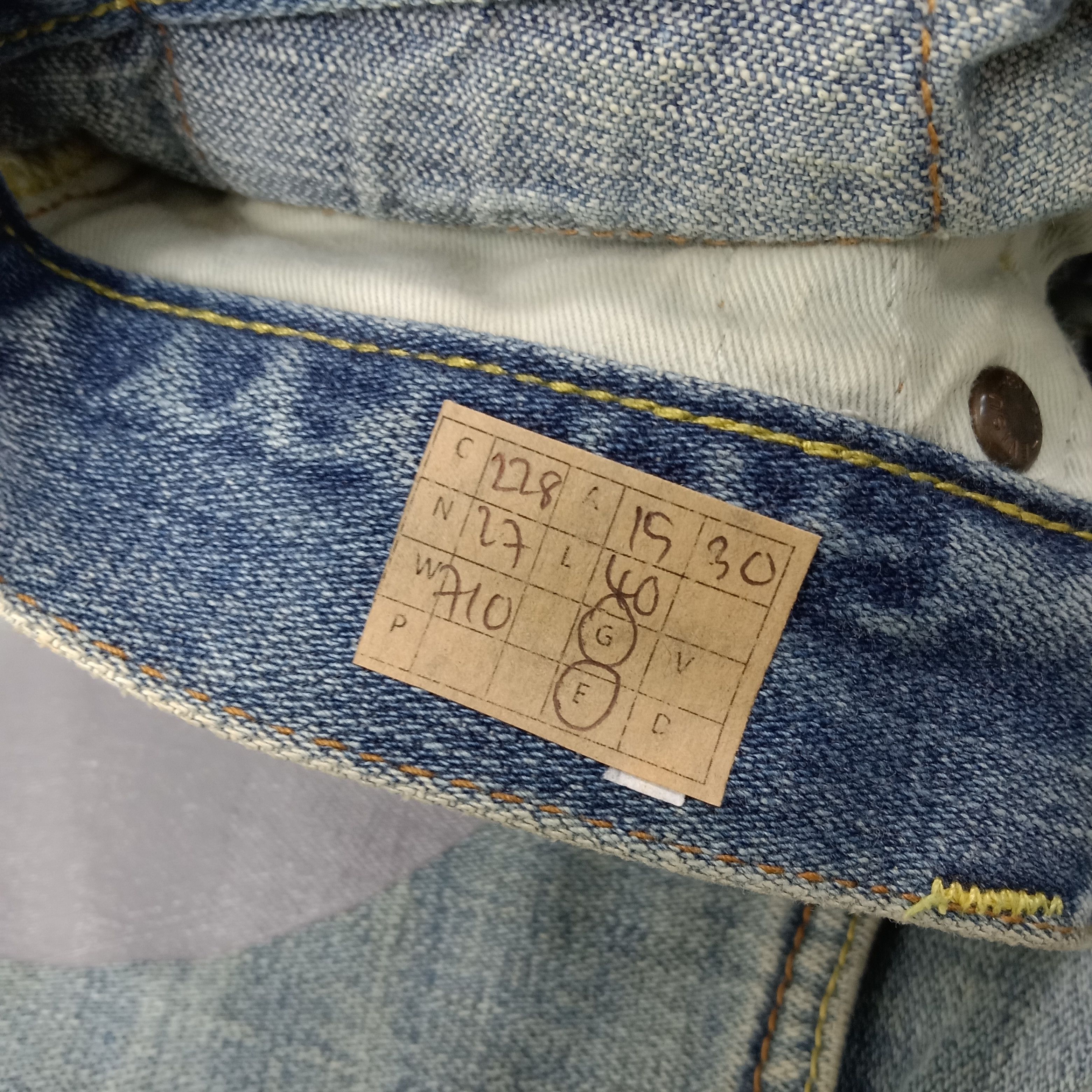Evisu Evisu Japanese Brand Daicock Custom Art Denim Jeans C228N27 Size US 30 / EU 46 - 19 Thumbnail