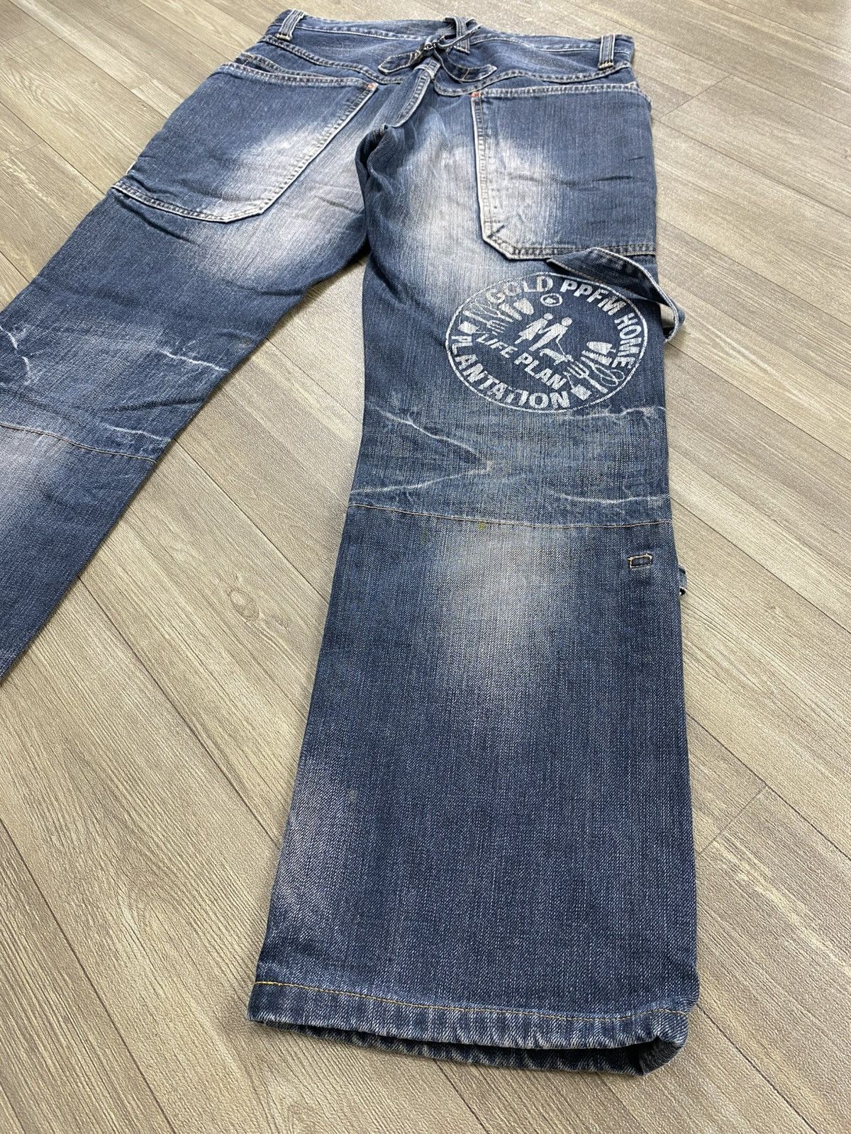 PPFM 2000s PPFM x Platation The Dessert Fox Multipocket Jeans Size US 32 / EU 48 - 15 Thumbnail