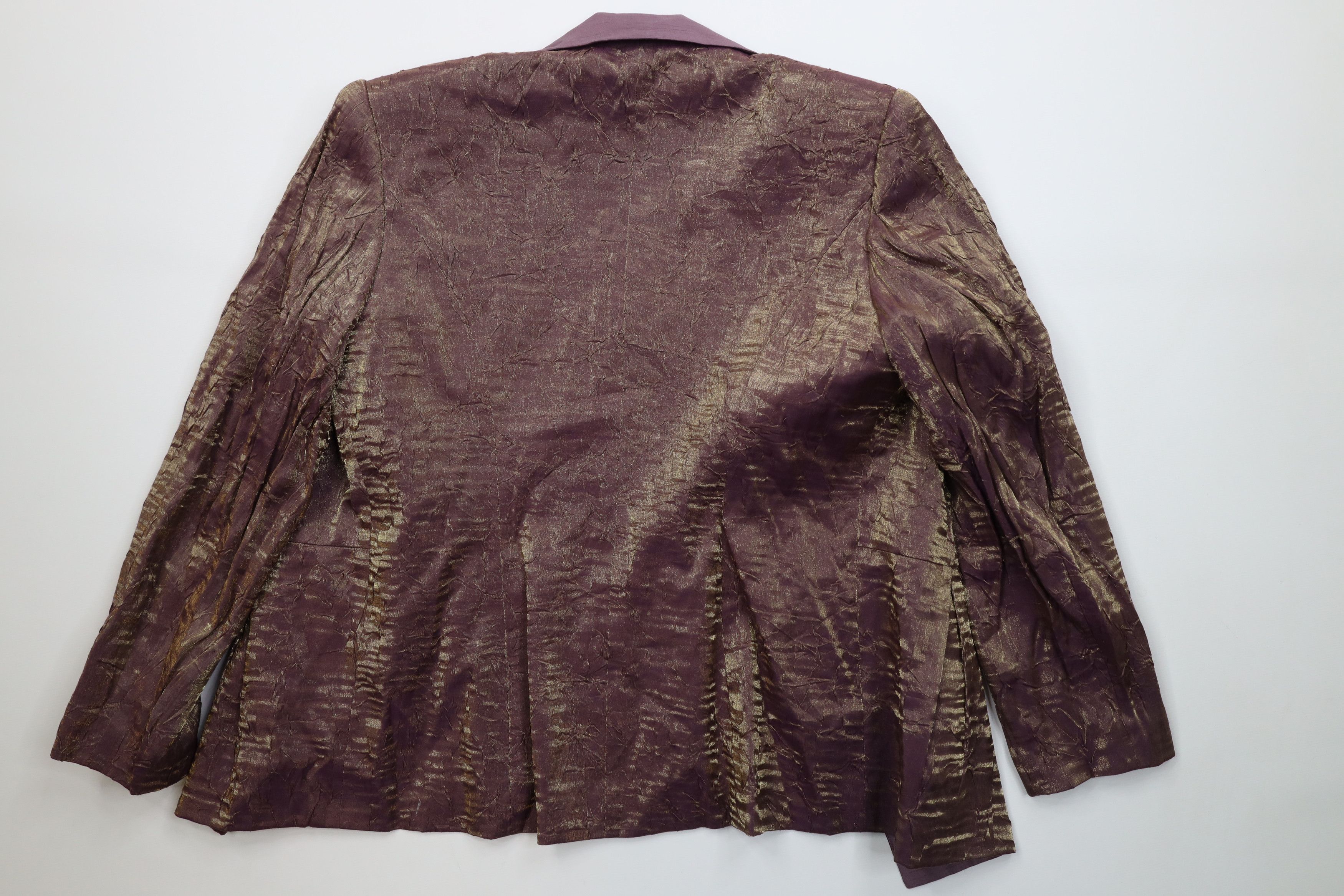 Vintage Vintage 90s Metallic Jewel 2 Piece Sunday Church Suit Size XL / US 12-14 / IT 48-50 - 6 Thumbnail