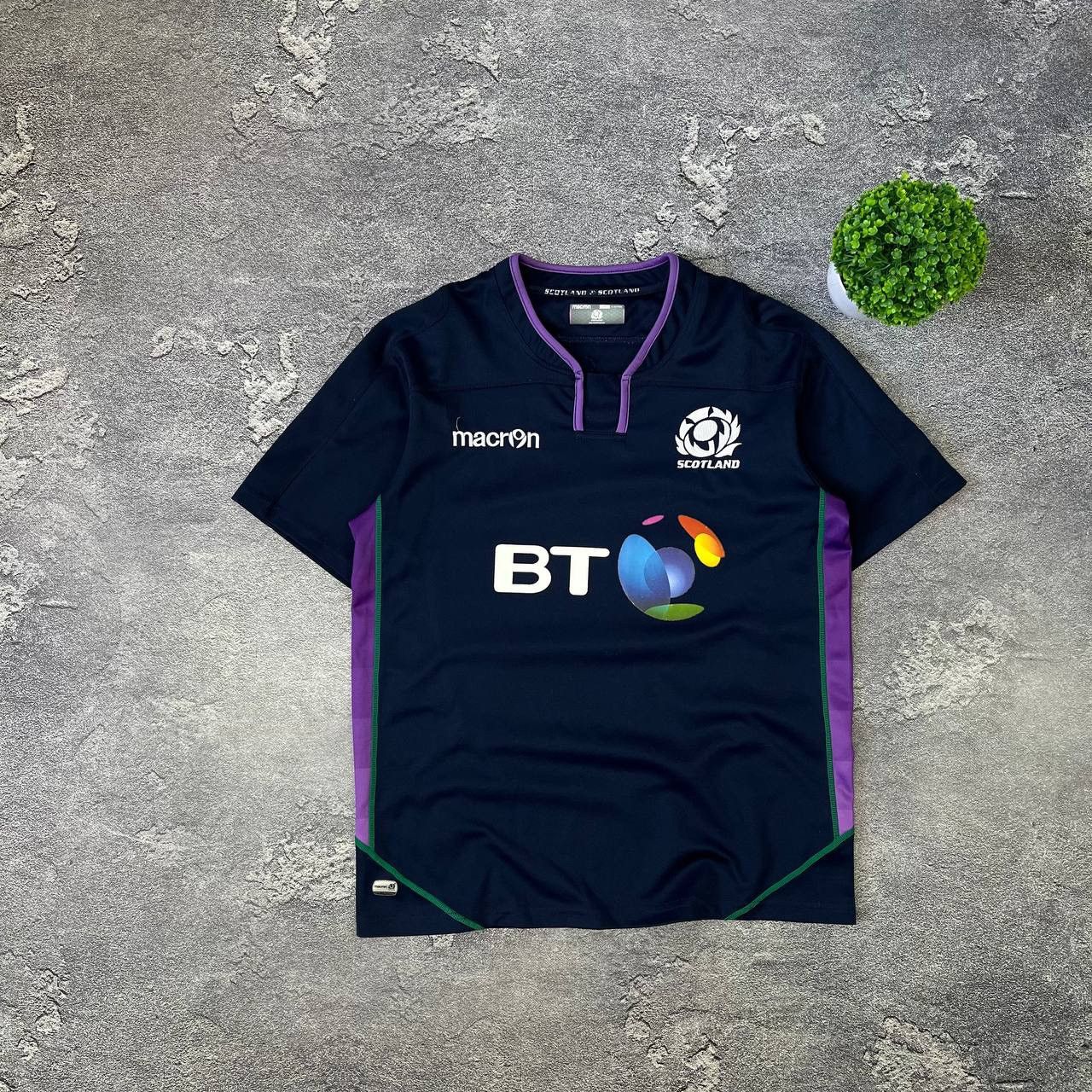 Vintage Scotland Rugby Home Jerser Macron 2017/2018 Size M Size US M / EU 48-50 / 2 - 1 Thumbnail