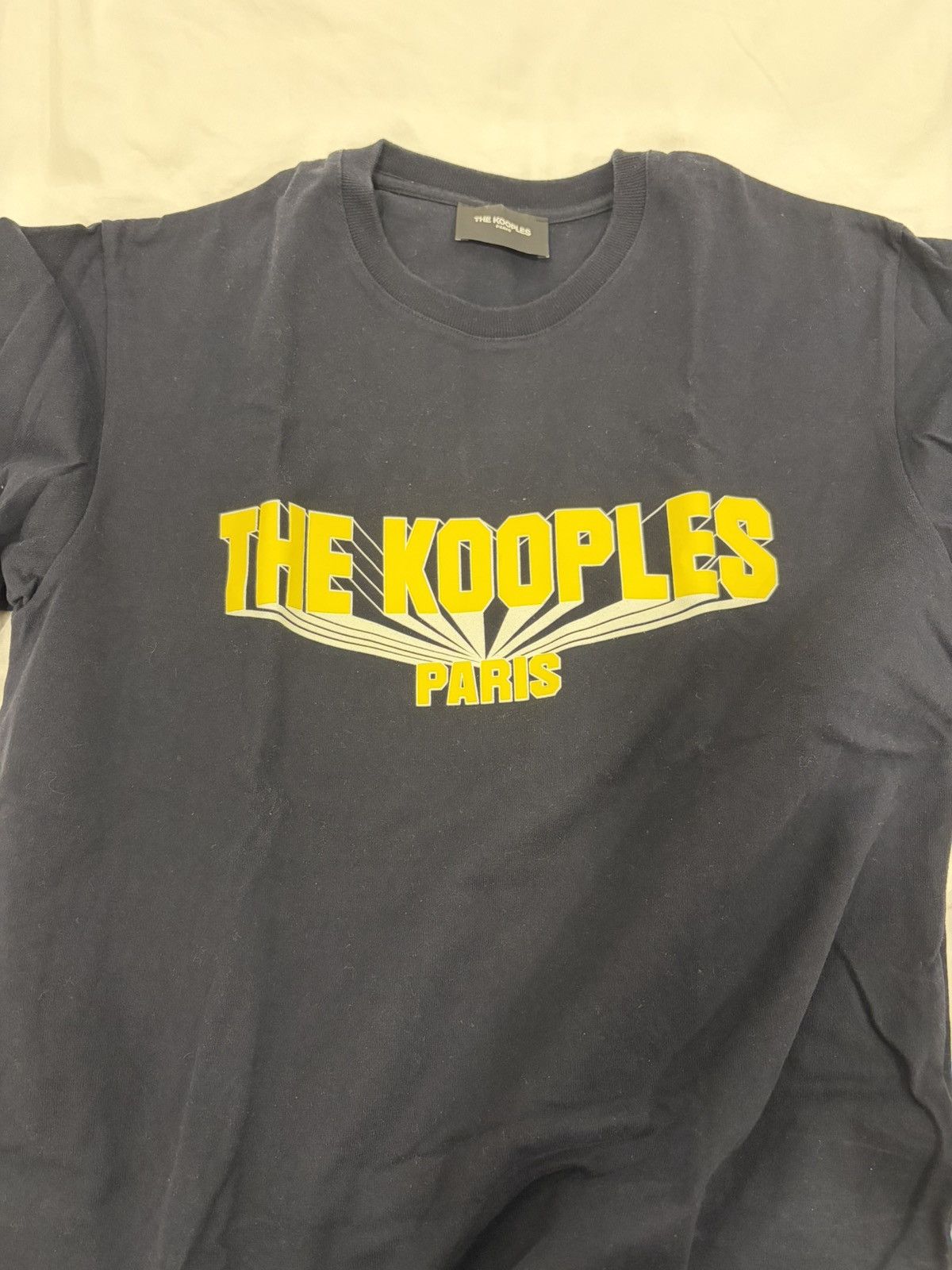 The Kooples The Kooples DoubleSided Black T Shirt size L Size US L / EU 52-54 / 3 - 1 Thumbnail