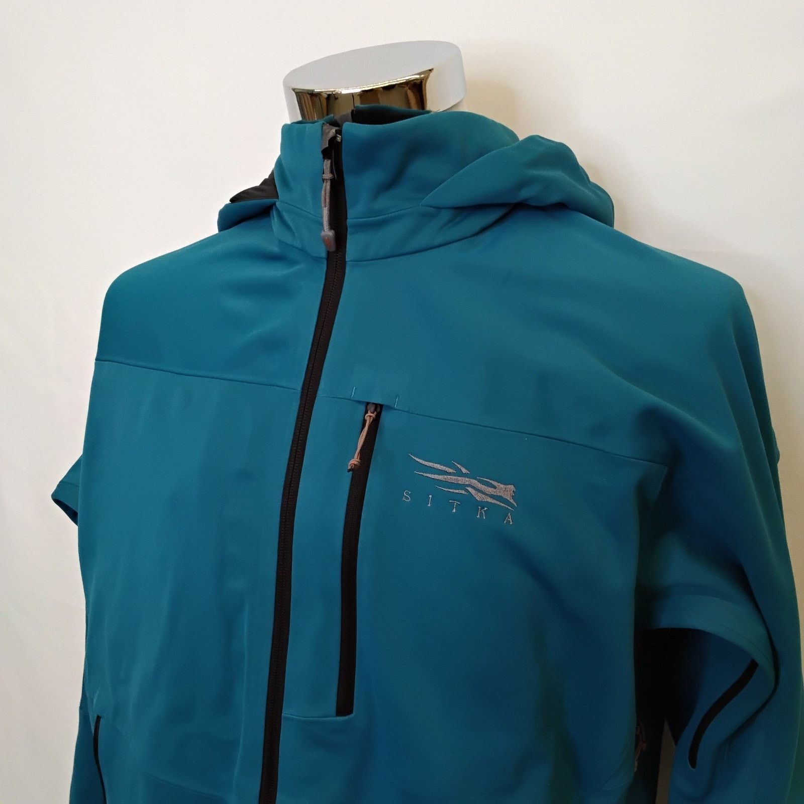Other Sitka Jetstream Softshell Jacket Men's L Blue Goretex Hooded Size US L / EU 52-54 / 3 - 4 Thumbnail