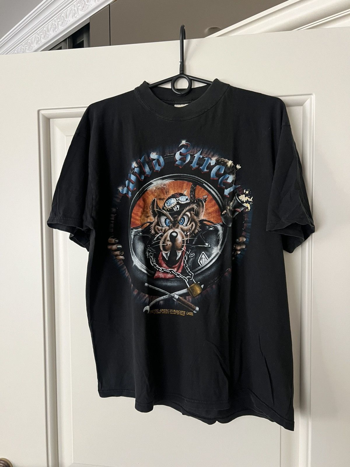 Vintage Vintage 90s Wild Street Biker Tee Authentic American Size US L / EU 52-54 / 3 - 6 Thumbnail