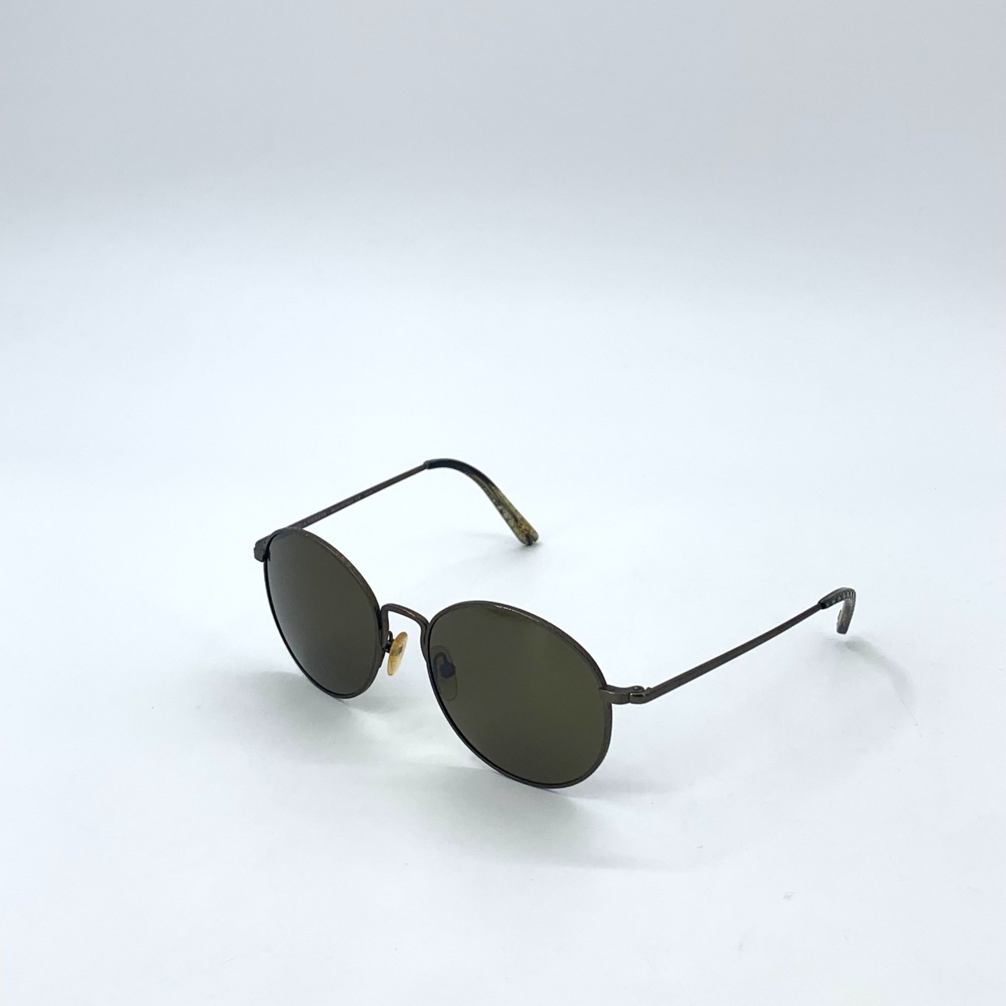 Bottega Veneta Bottega Veneta Oval Sunglasses With Green Lenses Size ONE SIZE - 1 Thumbnail