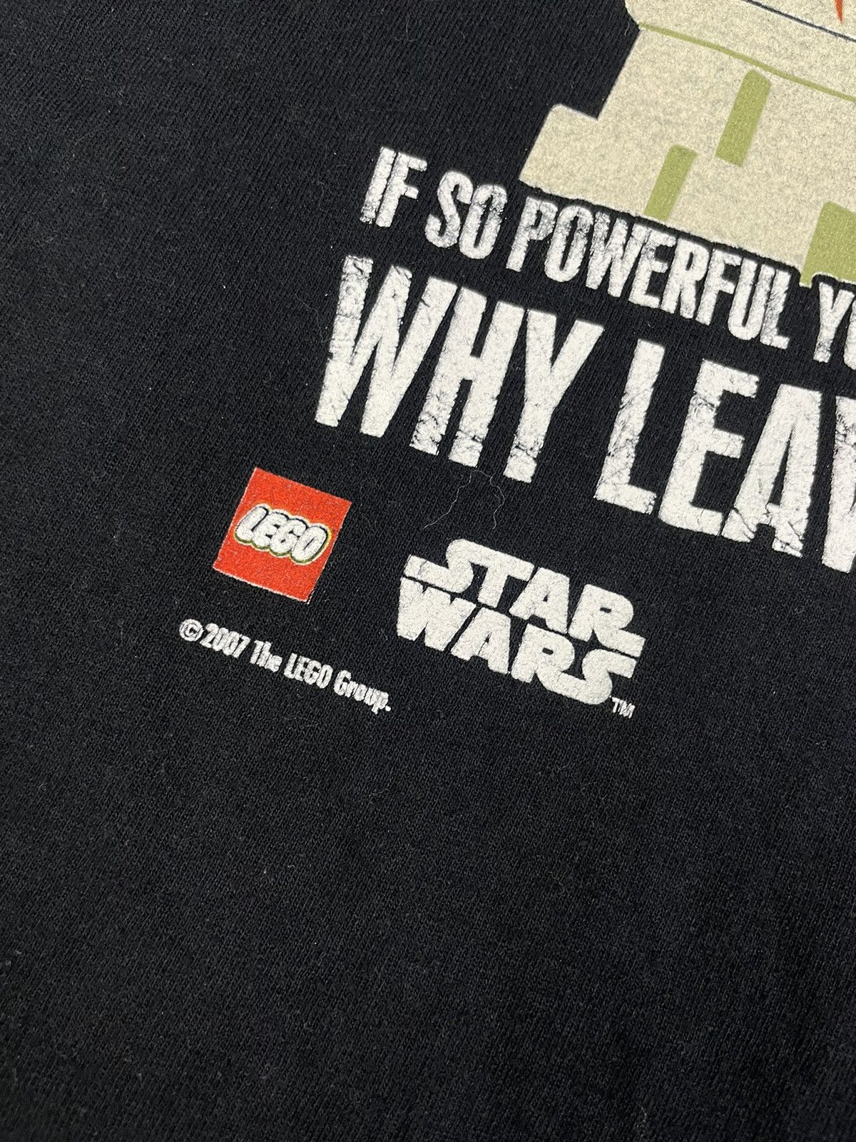 LEGO × Star Wars × Vintage Vintage 2007 Lego Star Wars Yoda T Shirt Size US XL / EU 56 / 4 - 3 Thumbnail