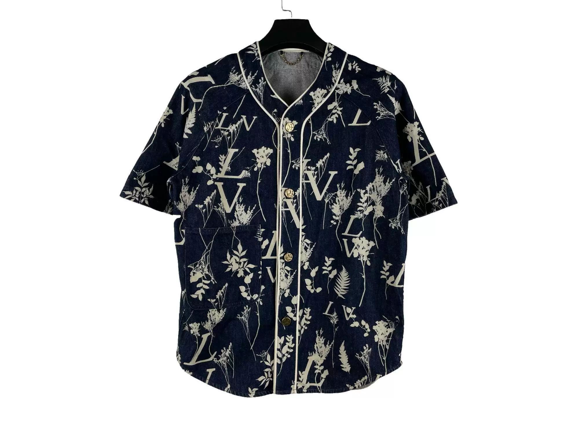 Louis Vuitton Louis Vuitton Wheat Ear Denim Shirt Size US XS / EU 42 / 0 - 1 Thumbnail
