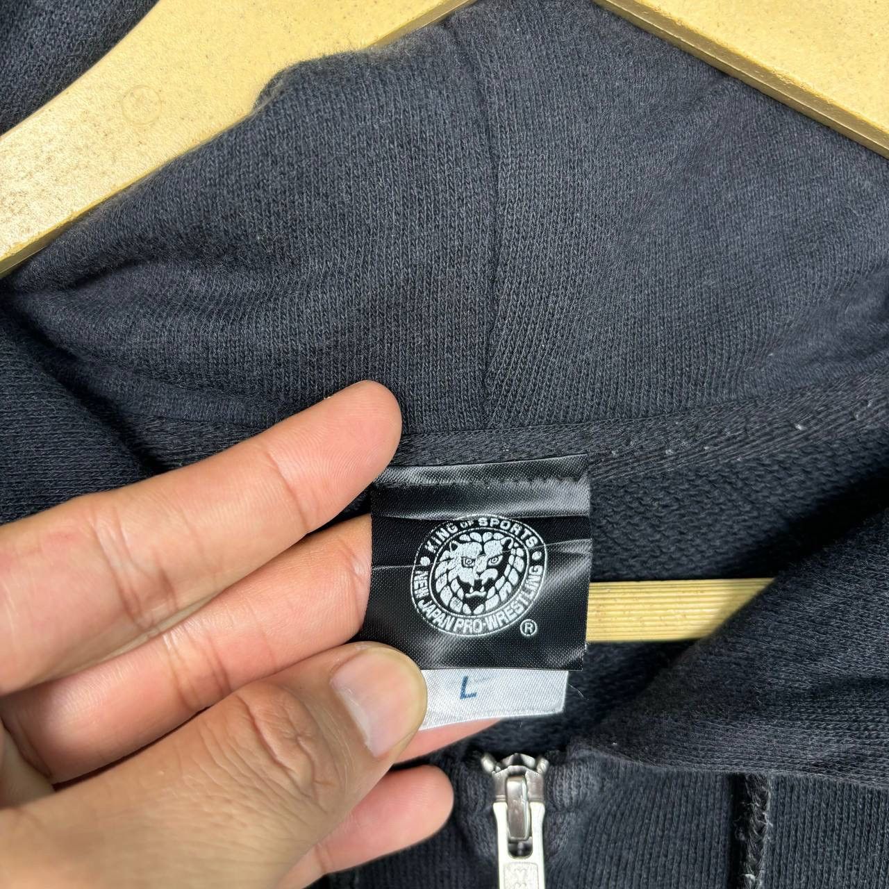 Japanese Brand NJPW Sanada #SOTD Skeleton Zip Hoodie King of Sports Japan L Size US L / EU 52-54 / 3 - 4 Thumbnail