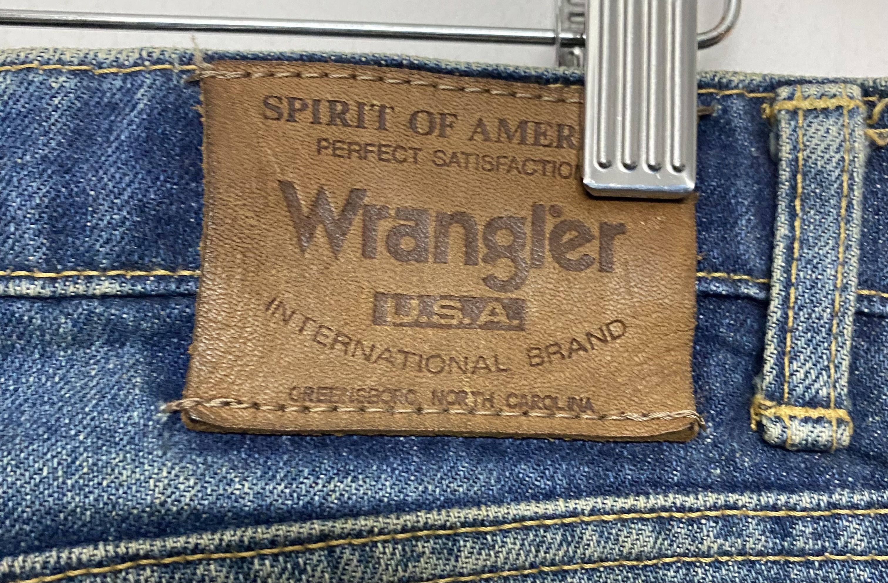 Wrangler RARE Wrangler 8210 SDAN Denim Jeans Size US 32 / EU 48 - 11 Thumbnail