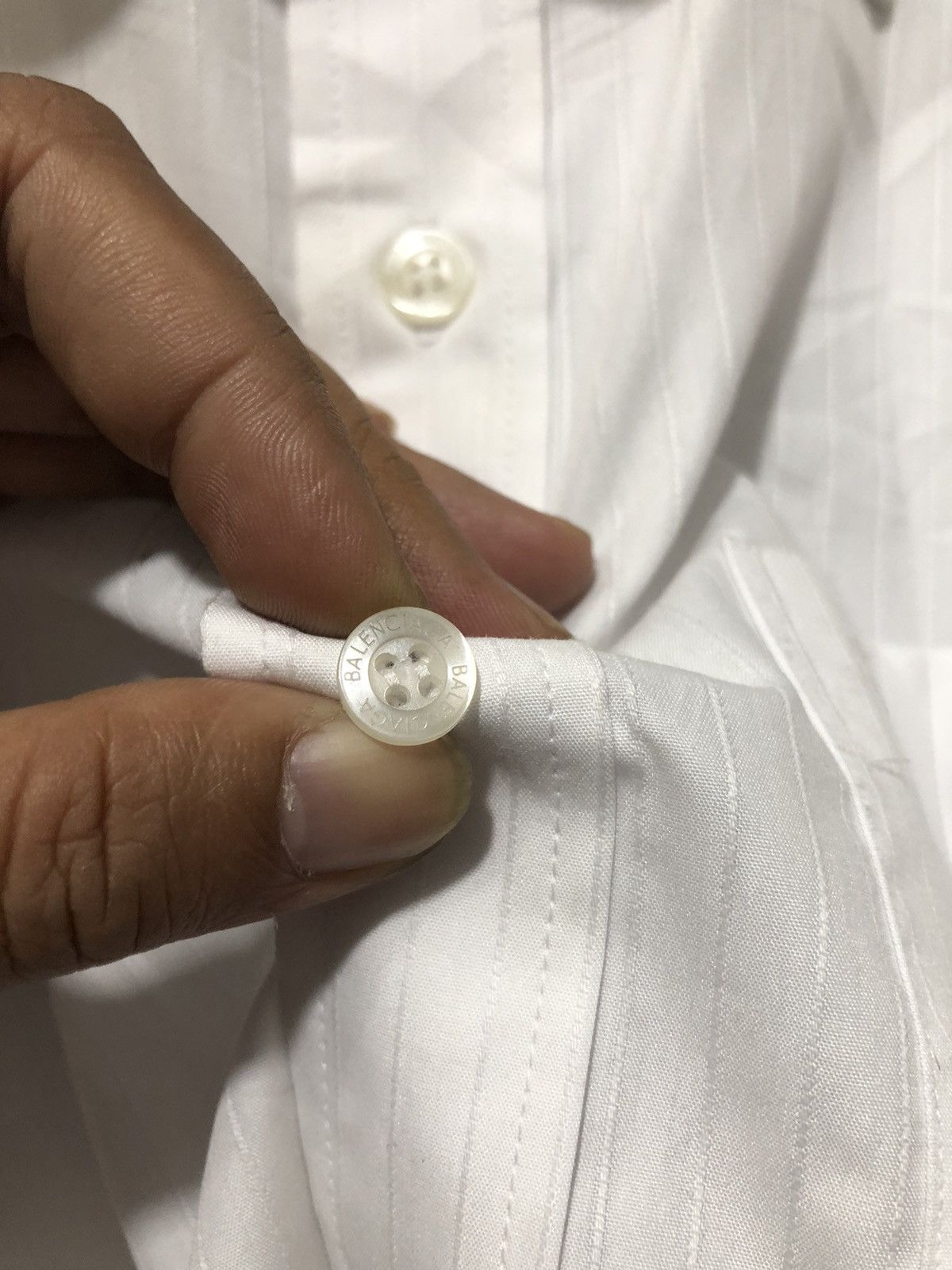 Balenciaga Vintage Balenciaga Shirt Size US L / EU 52-54 / 3 - 4 Thumbnail