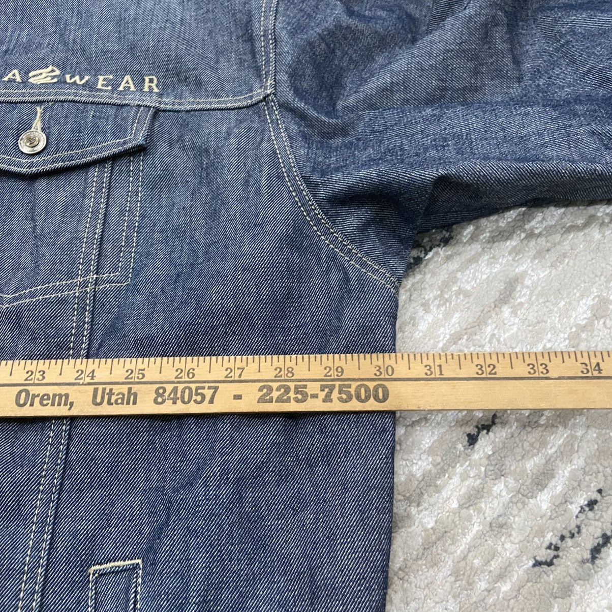 Rocawear VTG Rocawear Men’s Y2K Jacket 3XL Heavy Duty Denim 90s Size US XXL / EU 58 / 5 - 7 Thumbnail