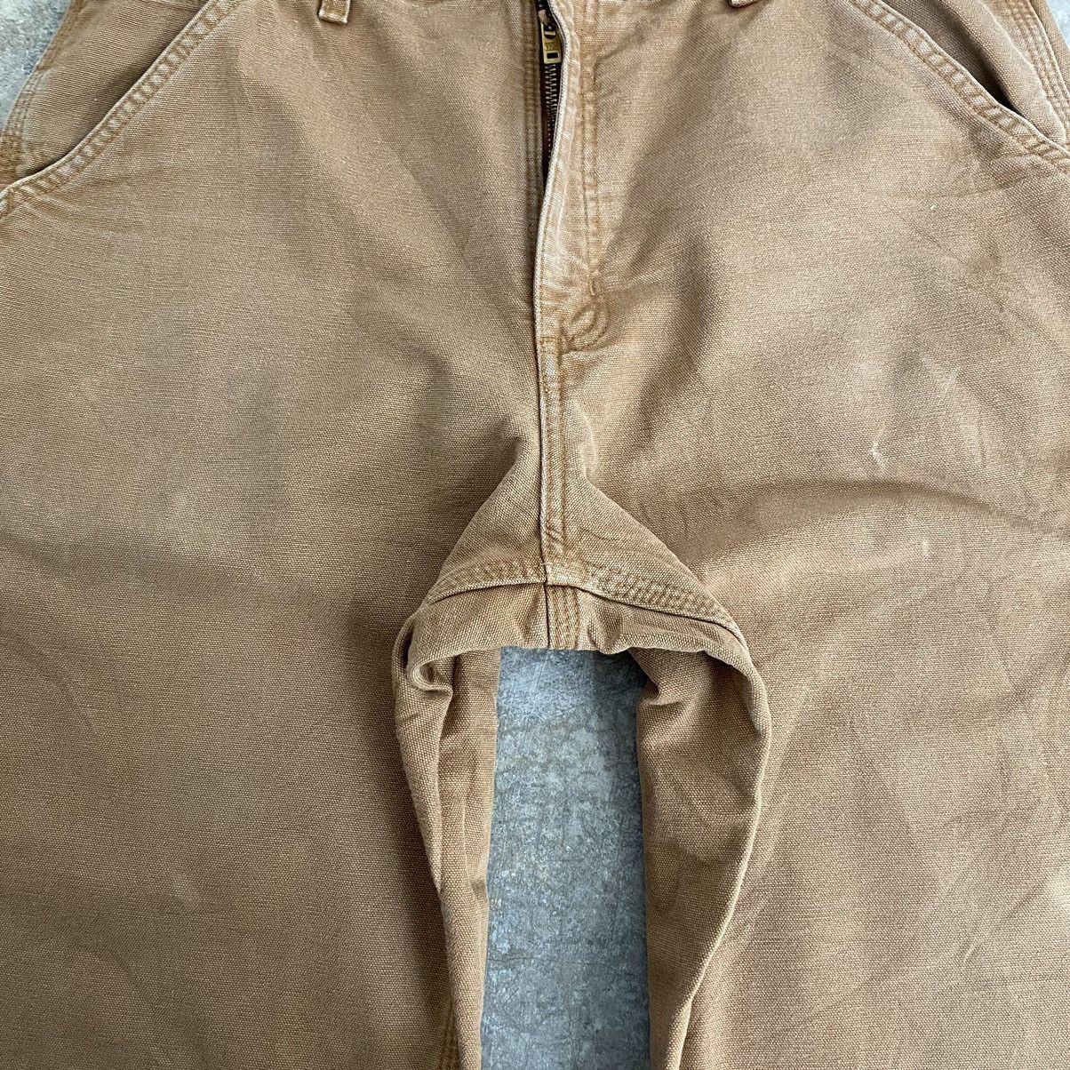 Carhartt Vintage Carhartt Blanket Lined Tan Carpenter Work Pants Size US 34 / EU 50 - 14 Thumbnail