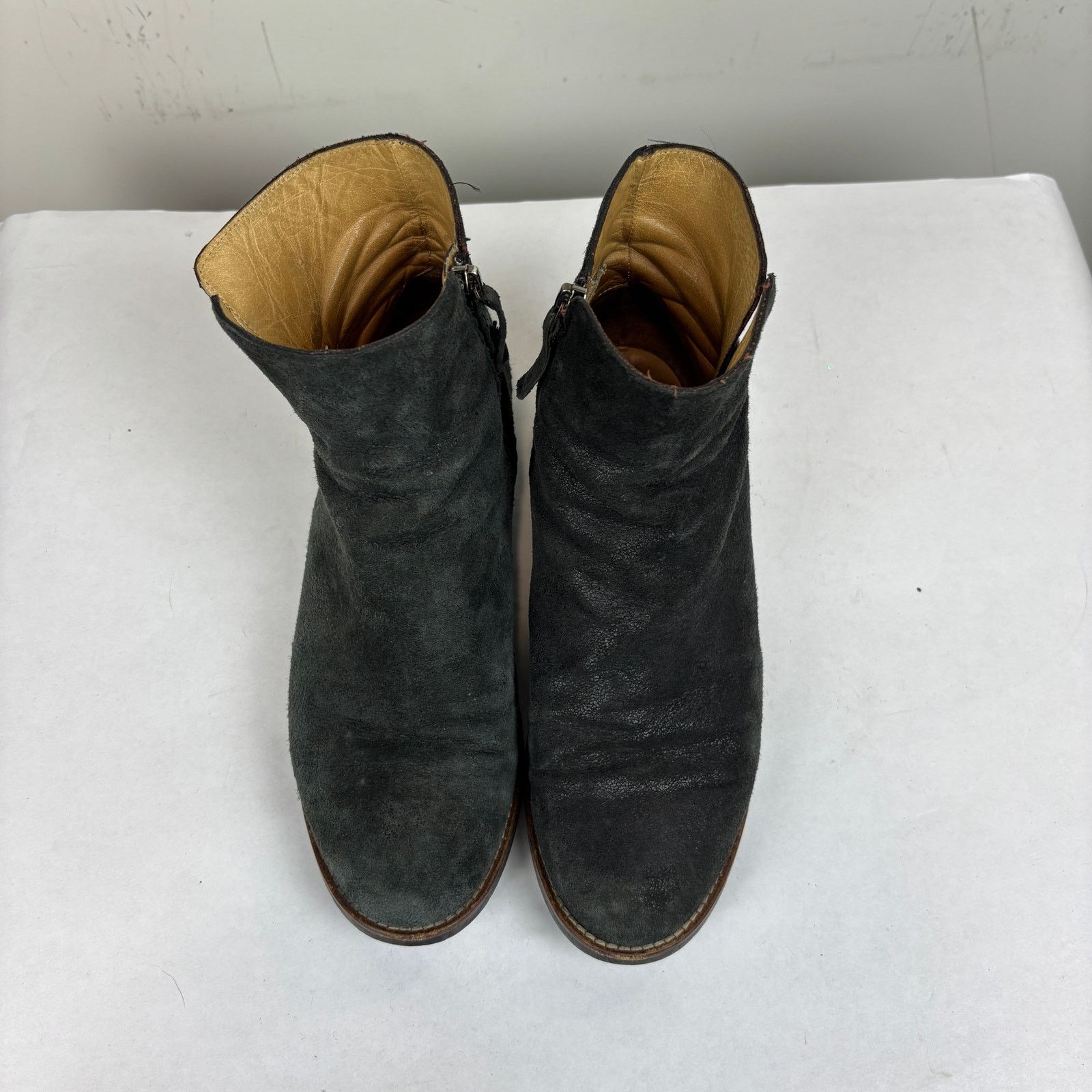 Maison Margiela MM6 Maison Margiela Suede Ankle Zip Boots Women's 38 US 8 Size US 8 / IT 38 - 6 Thumbnail