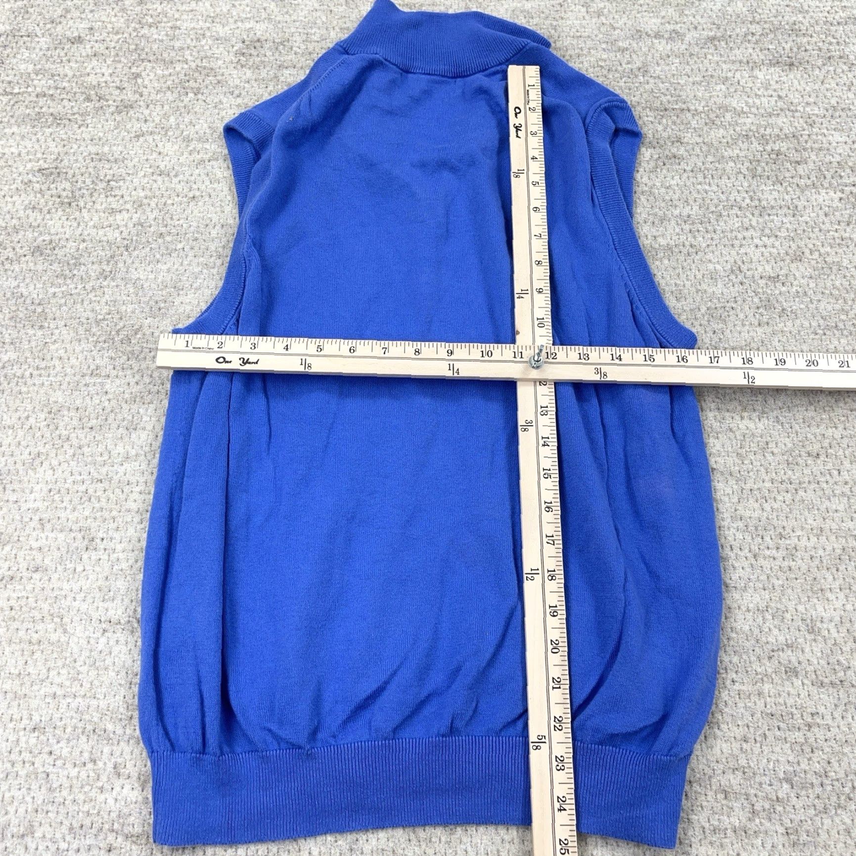 Vintage Bobby Jones The Masters Vest - Men - M - Light Blue - Knit Cotton - Golf Preppy Logo Size US M / EU 48-50 / 2 - 7 Thumbnail
