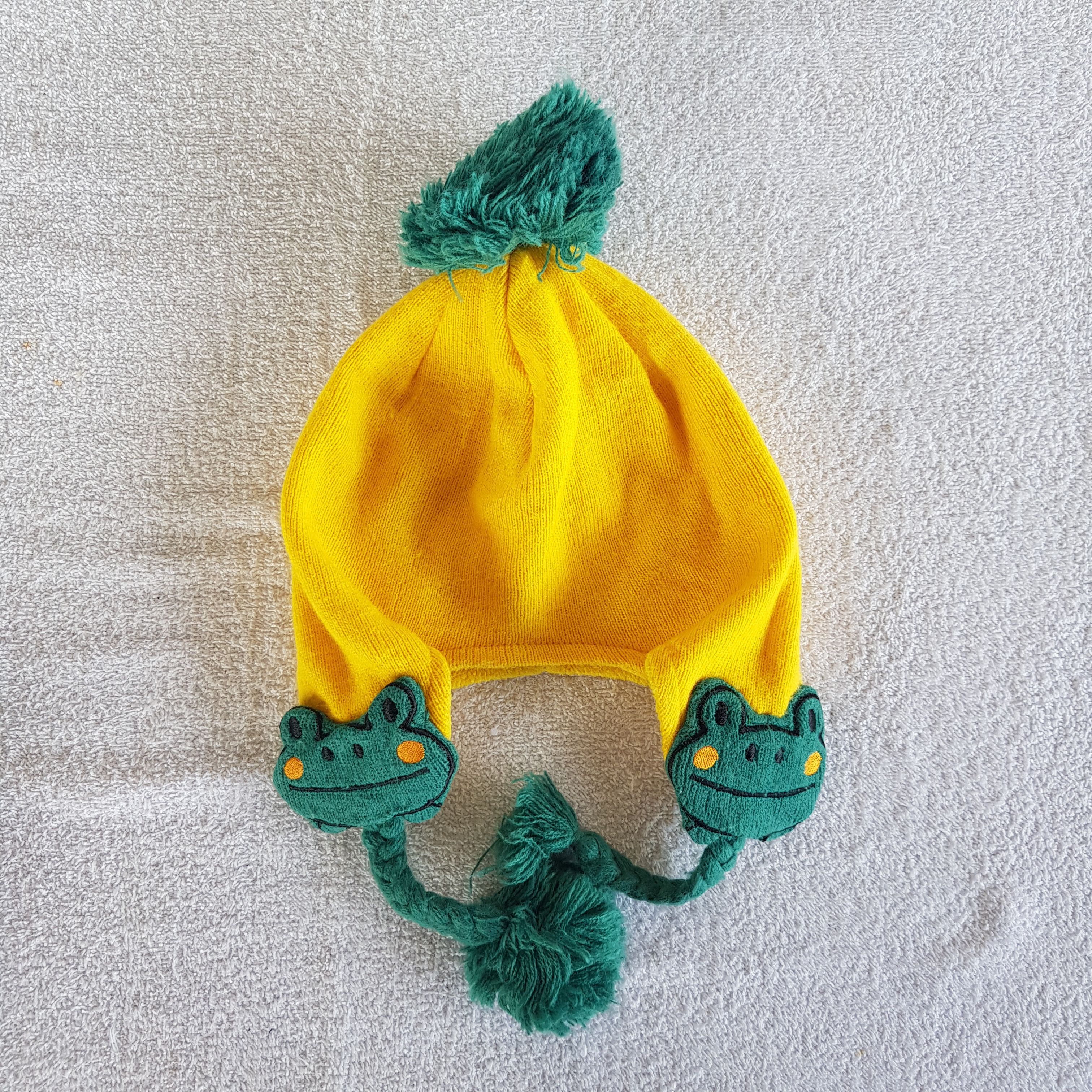 Other Vintage Japanese Earflap Beanie Ribbed Knit Snow Caps Hats. Size ONE SIZE - 7 Thumbnail