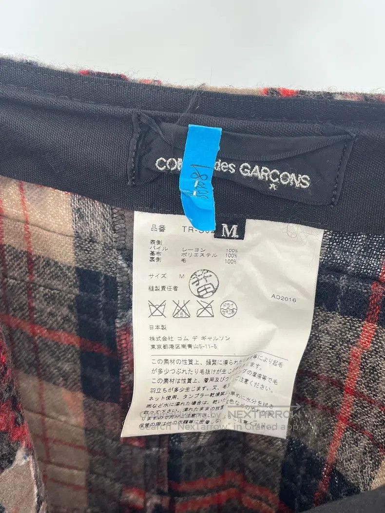 Comme des Garcons Comme des Garcons size M Rose Plaid Skirt Size 23" - 6 Thumbnail