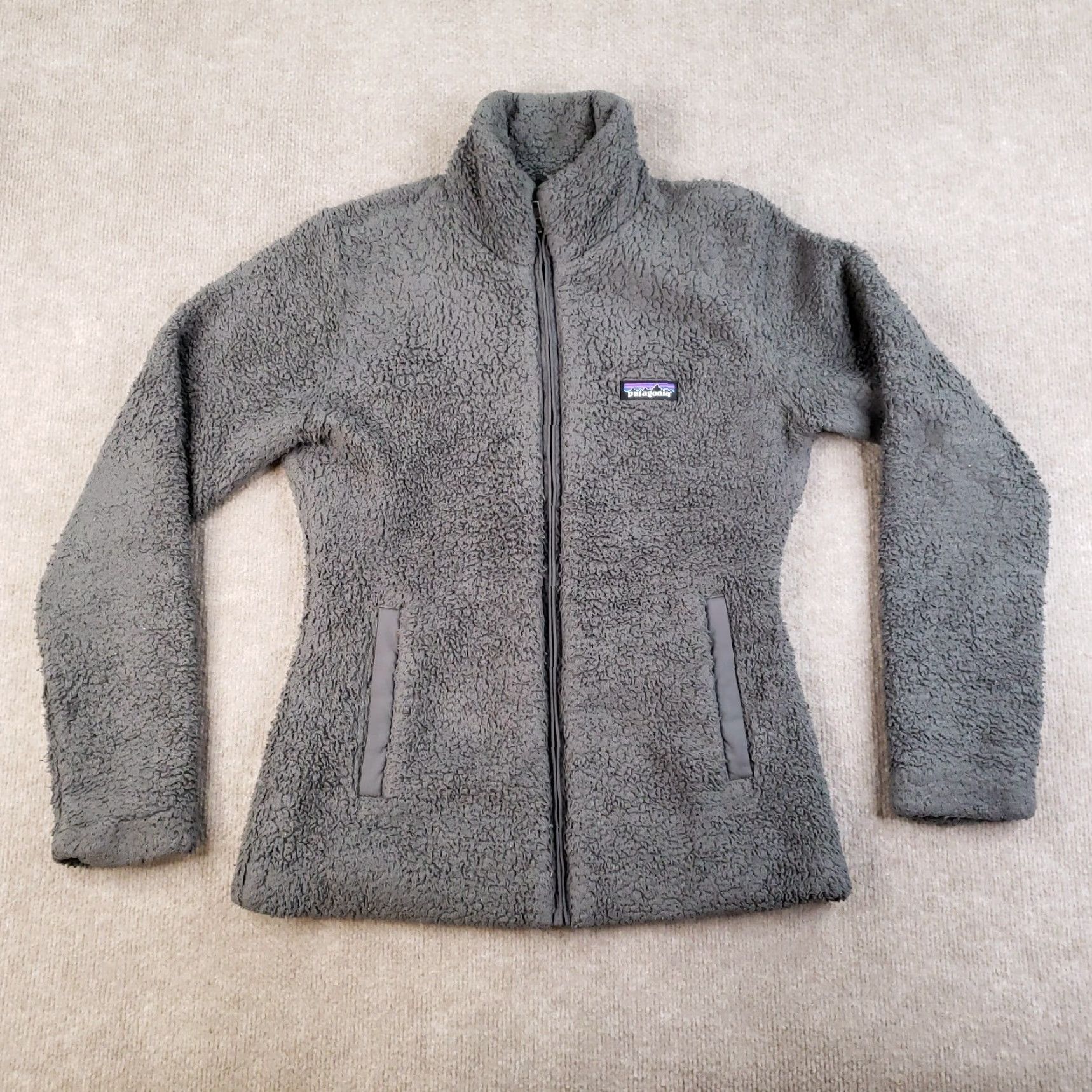 Patagonia Patagonia Jacket Womens Small Gray Los Gatos Full Zip Fleece Pile Cozy Logo Pockets Classic Flaw ZZ Size S / US 4 / IT 40 - 2 Thumbnail