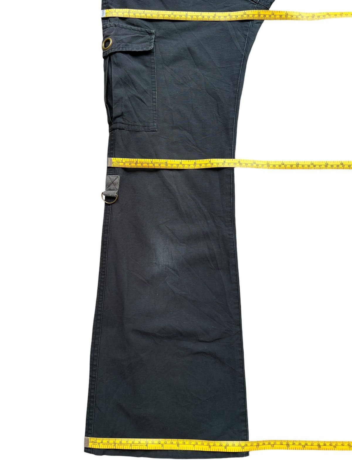 Japanese Brand Pas De Japanese Brand Multipocket Cargo Flare Pants 29x30 .5 Size US 29 - 11 Thumbnail