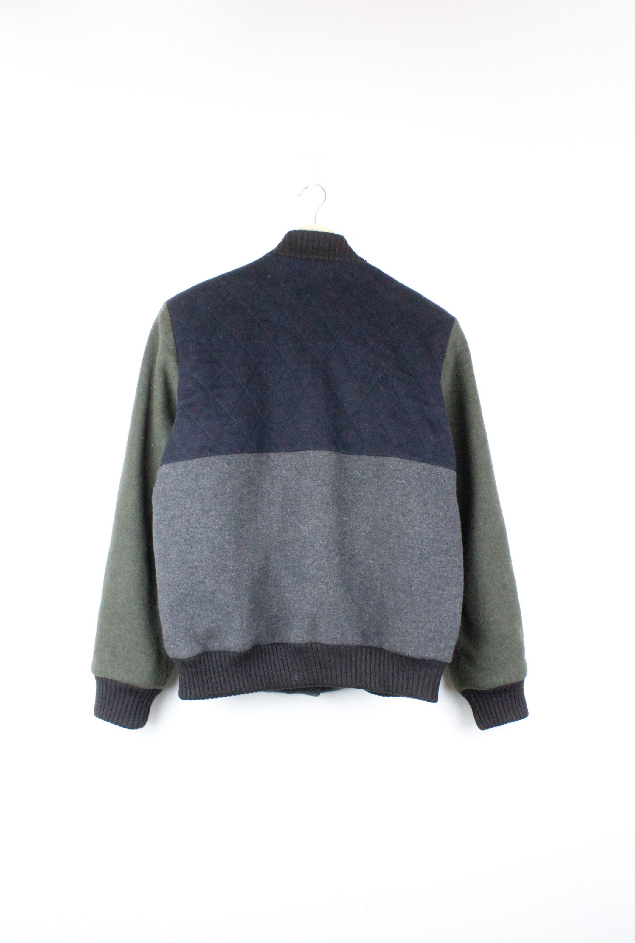 Wood Wood Wood Wood Logo Wool Bomber Letterman Varsity Jacket Size US S / EU 44-46 / 1 - 8 Thumbnail