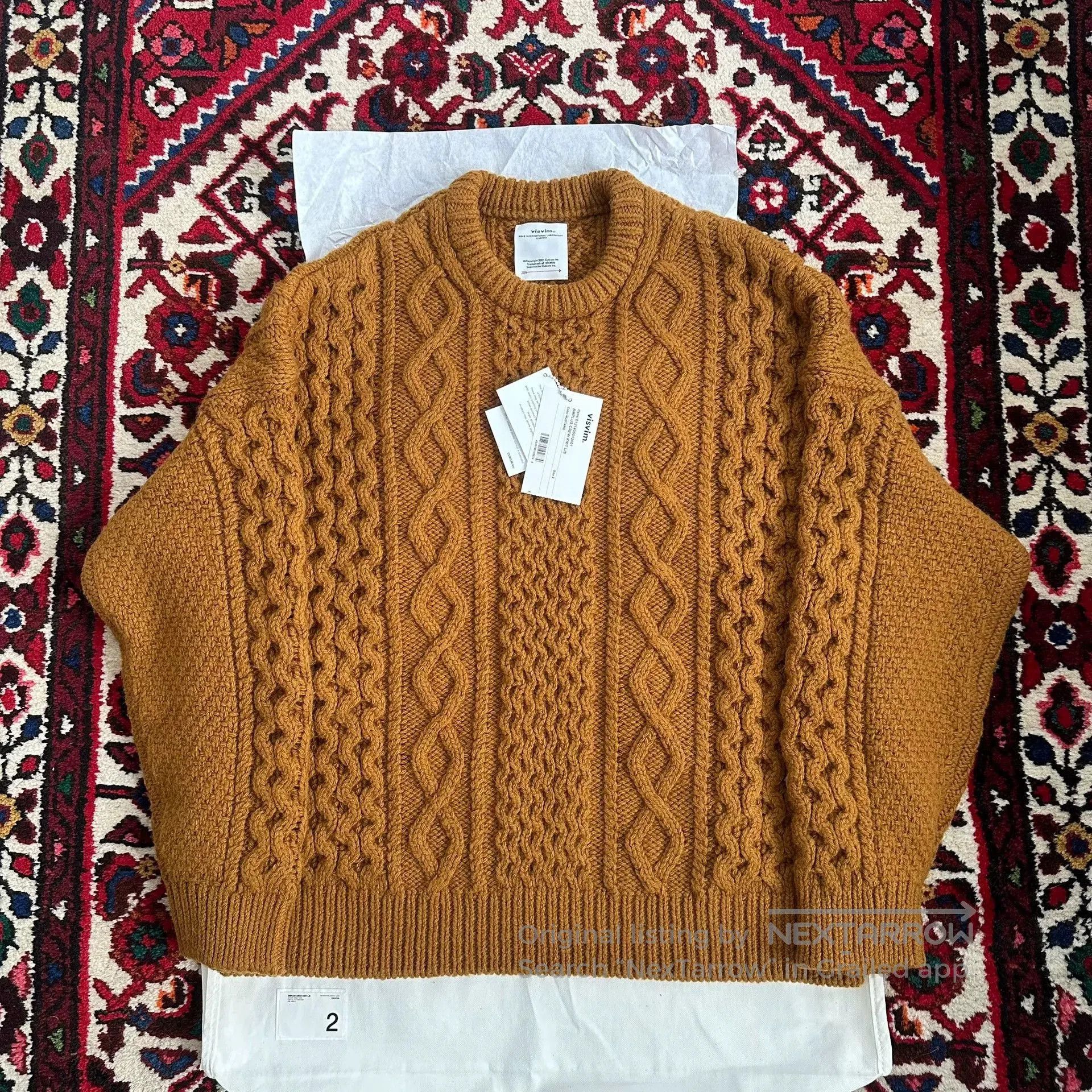 Visvim Amplus Crew Knit | Grailed