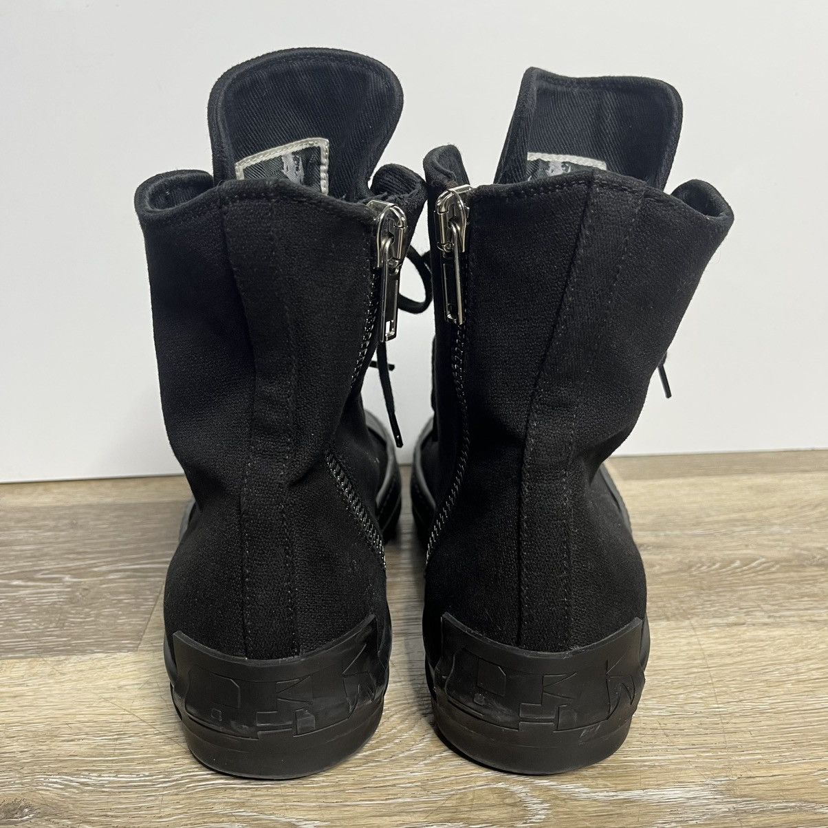 Rick Owens triple black rick owens drkshdw ramones Size US 7 / EU 40 - 5 Thumbnail