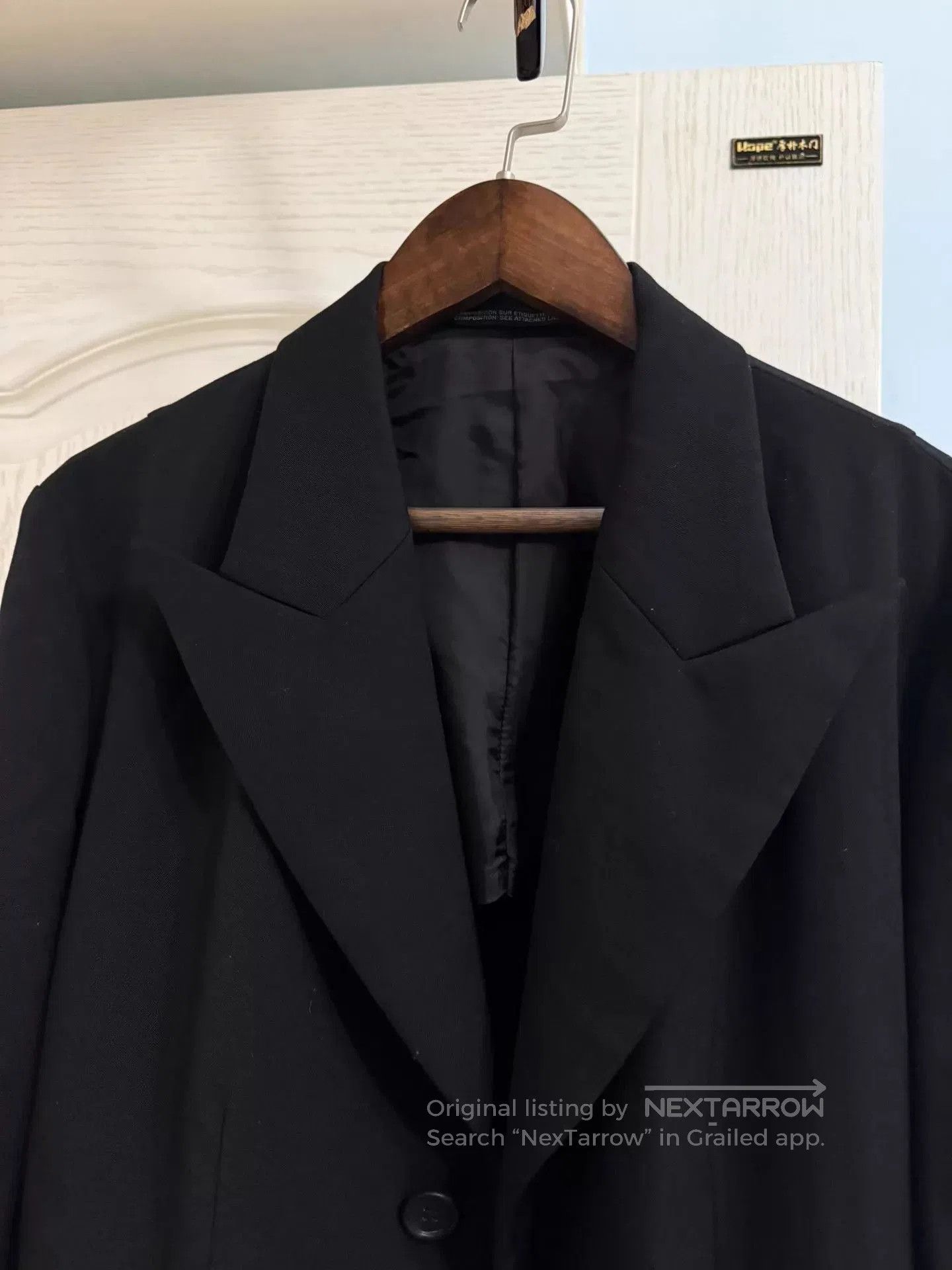 Yohji Yamamoto Black Longline Single-Breasted Coat. Size US S / EU 44-46 / 1 - 3 Thumbnail