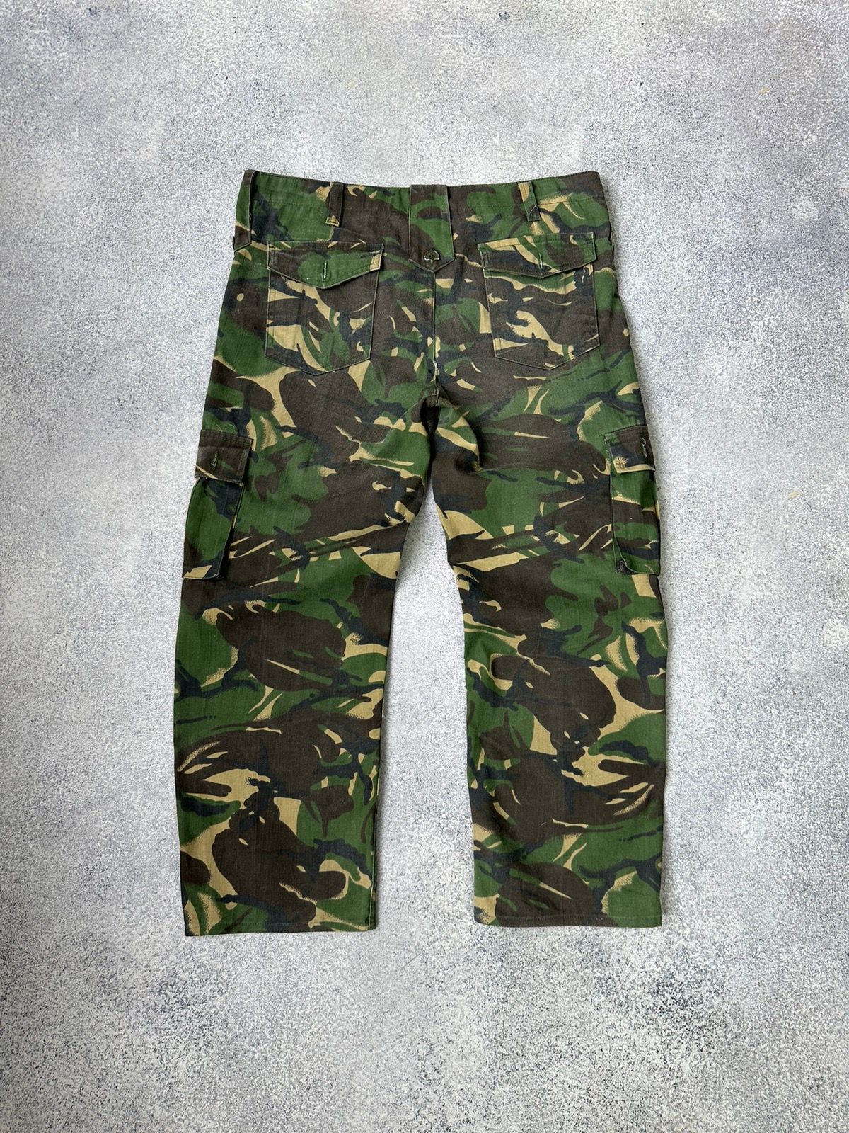 Pre-owned Camo X Vintage Camo Style Japanese Cargo Multipocket Pants In Multicolor