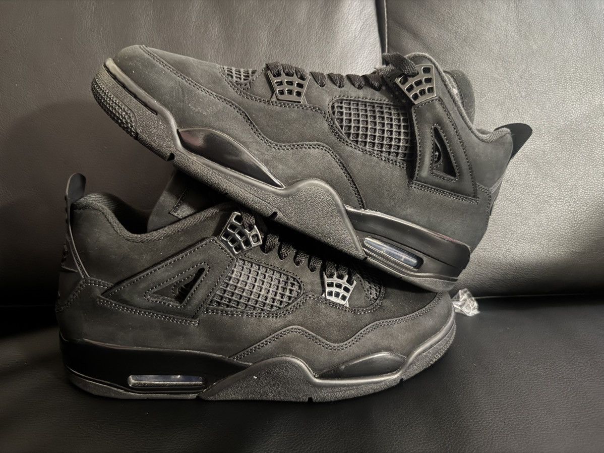 Jordan 4 black cat size 12 worn once