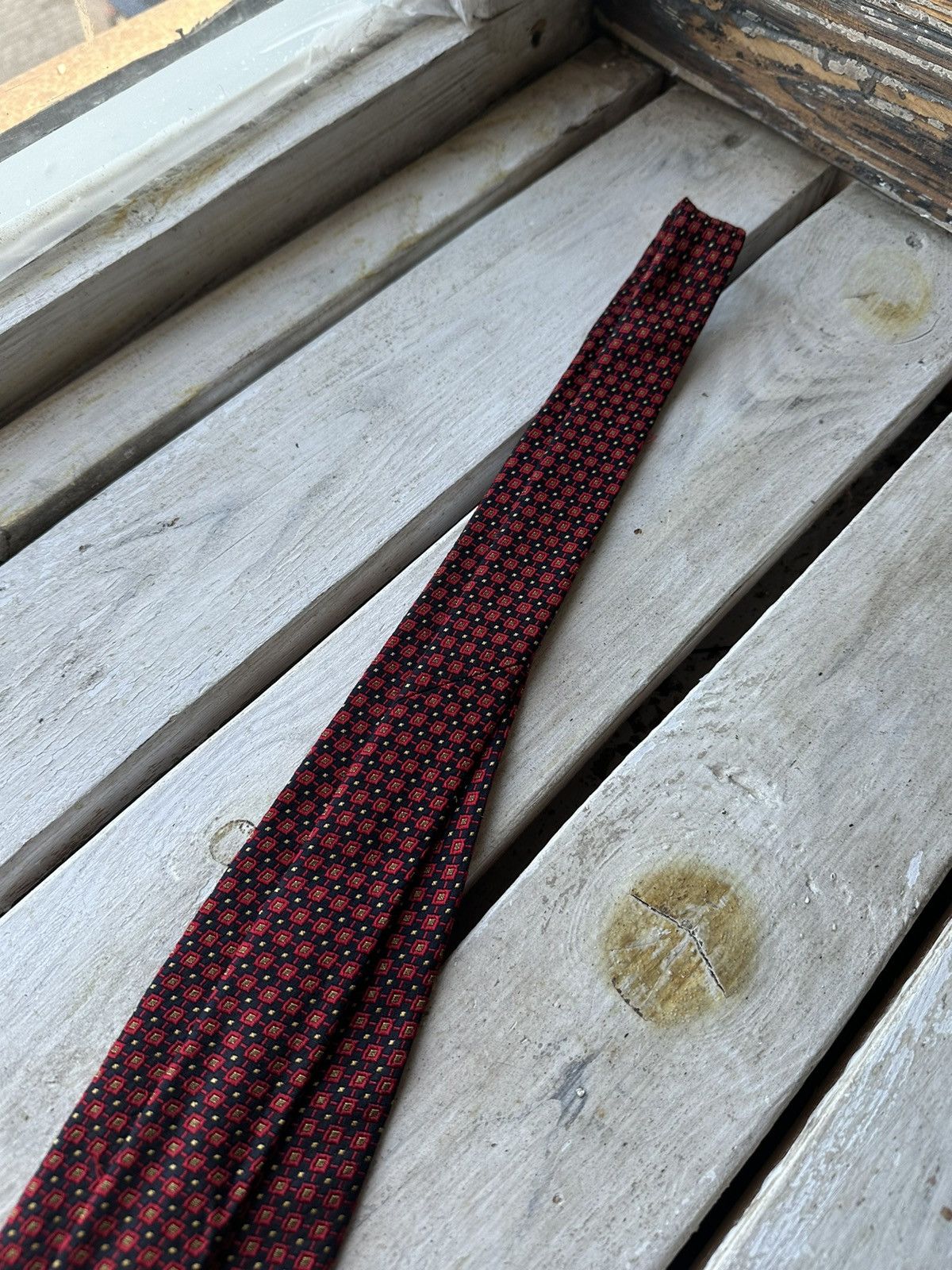 Designer × Hugo Boss 🚨RARE Hugo Boss Tie old money style Blue luxury monogram Size ONE SIZE - 4 Thumbnail