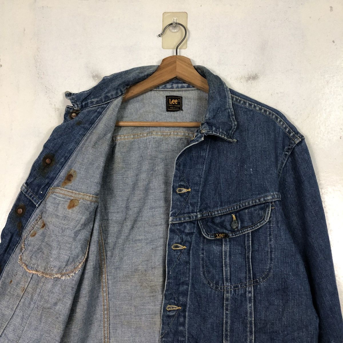 Lee Vintage Trucker Denim Jacket Lee Made in Usa Size US M / EU 48-50 / 2 - 16 Thumbnail