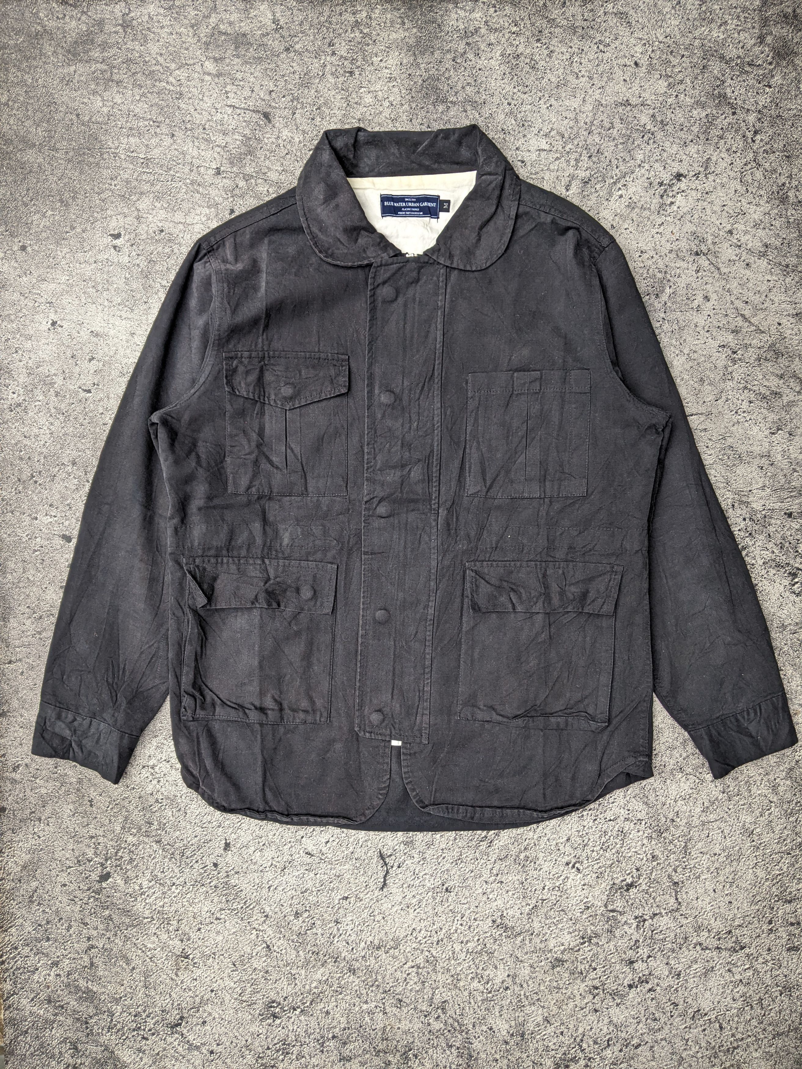 Blue Blue Japan Blue Water Garment Chore Jacket Size US M / EU 48-50 / 2 - 1 Thumbnail