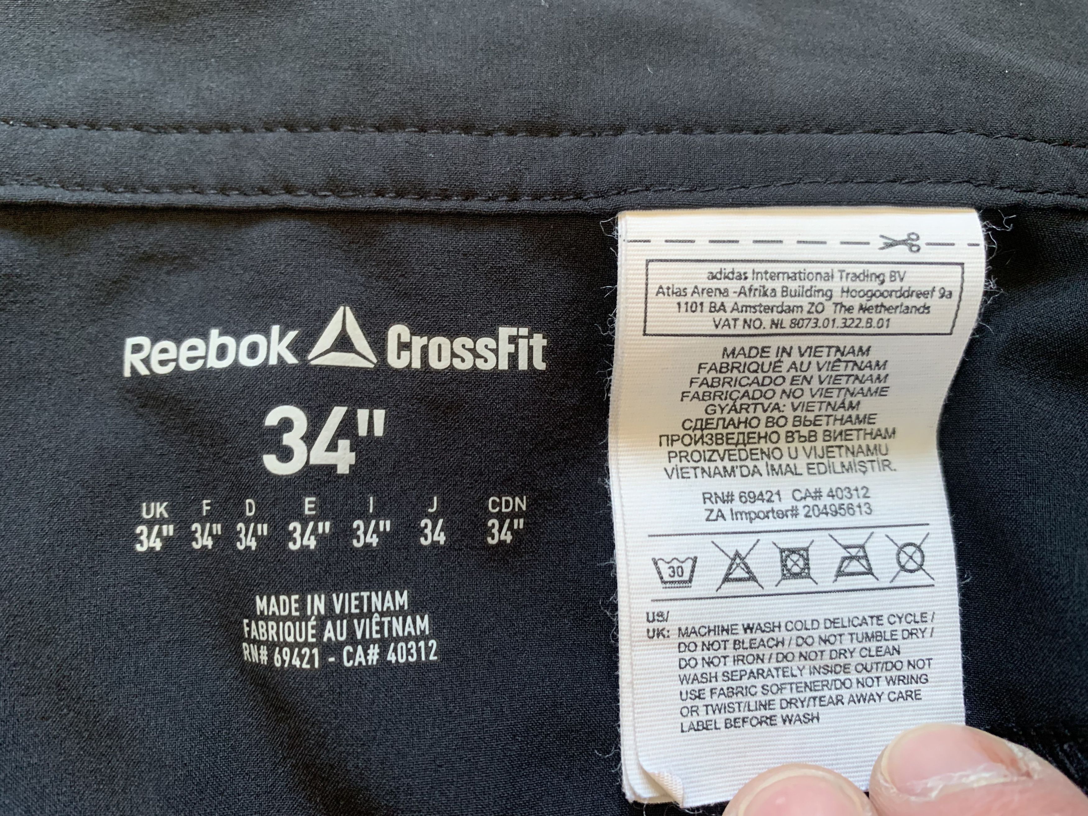 Reebok Mens Reebok CrossFit Super Nasty Tactical Shorts Size US 34 / EU 50 - 7 Thumbnail