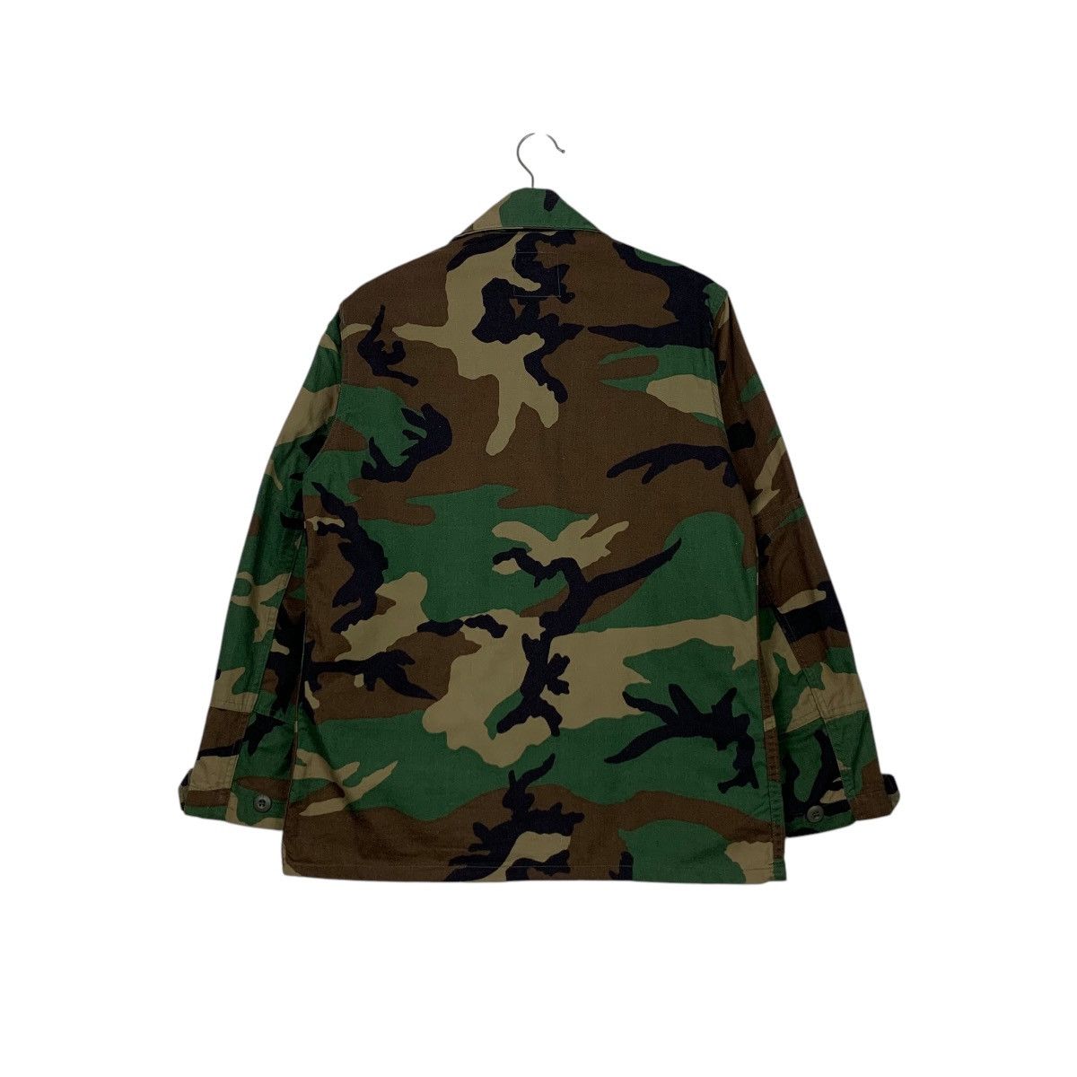 Vintage Vintage U.S ARMY Green Camo Combat Jacket #2591-C117 Size US S / EU 44-46 / 1 - 8 Thumbnail