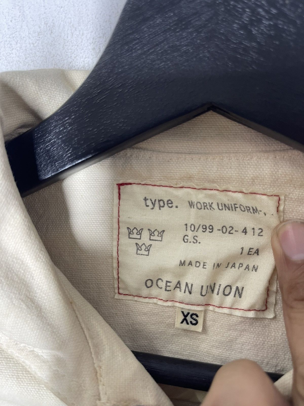 Other × Vintage VINTAGE WORK UNIFORM NAVY MILITARY 80’s Size US S / EU 44-46 / 1 - 4 Thumbnail