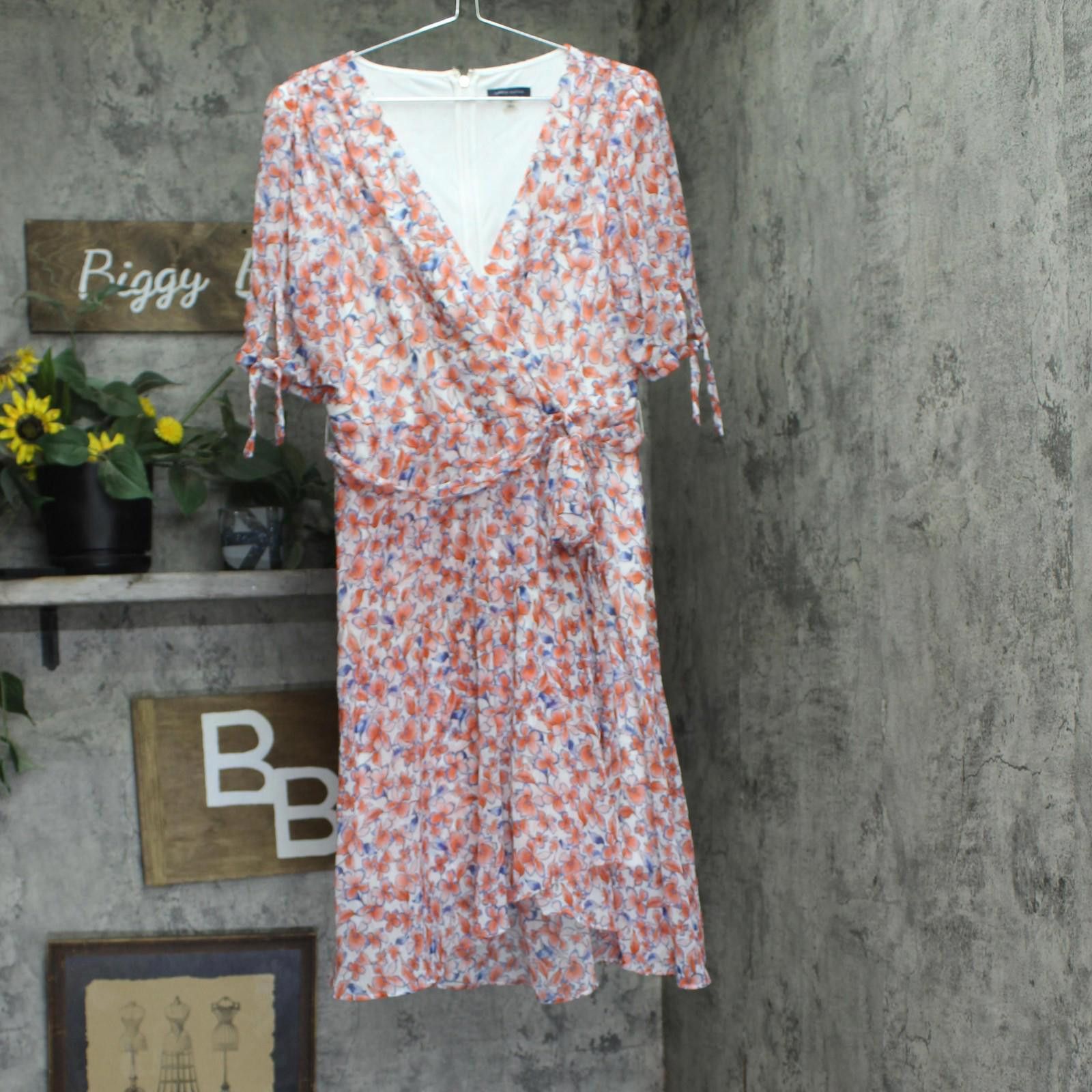 Tommy Hilfiger Tommy Hilfiger Sleeve Midi Dress Ivory White / Grenadine 14 Size XL / US 12-14 / IT 48-50 - 1 Thumbnail