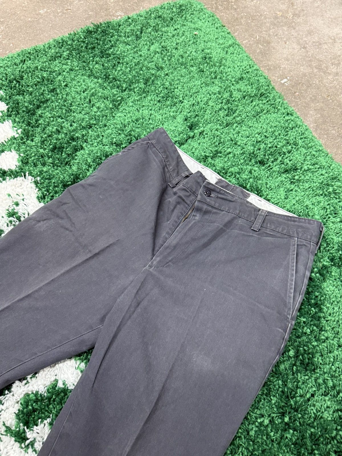 Red Kap × Vintage Vintage Red Kap Grey Work Pants Sz. 34 Faded Knee Patch Size US 34 / EU 50 - 3 Thumbnail