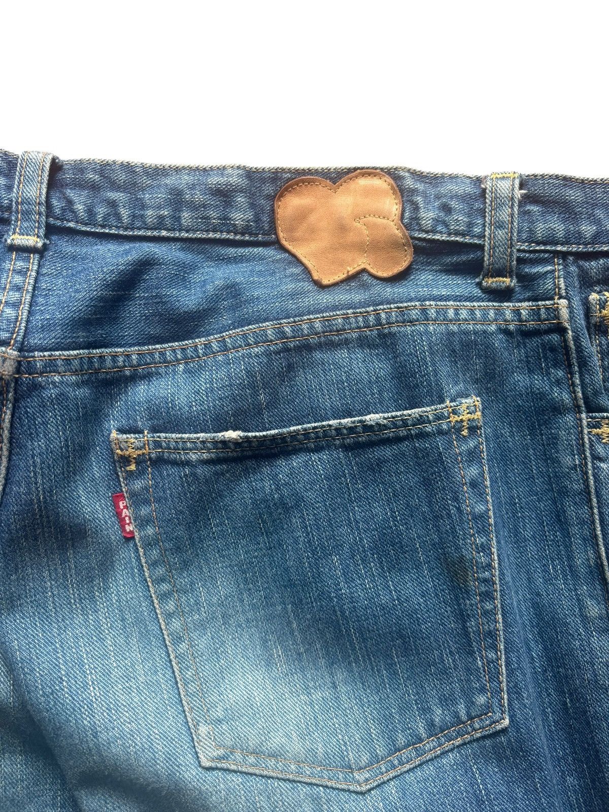 Number (N)ine Number Nine “Touch Me I’m sick” Multi Patch Denim Size US 44 / EU 60 - 2 Thumbnail
