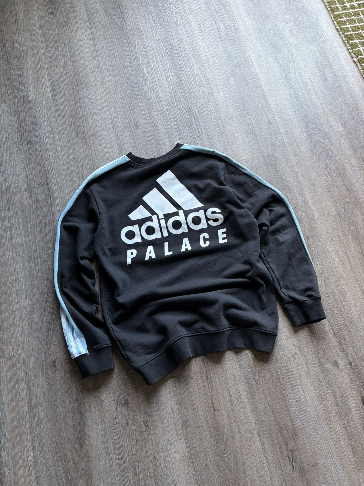 Adidas × Palace FW20 Black Palace Adidas Sunpal Crewneck SZ M