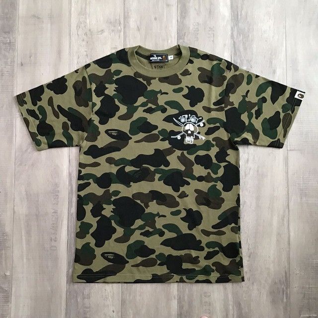 Bape × Stussy BAPE × stussy skull logo T-shirt a bathing ape 1st camo Size US S / EU 44-46 / 1 - 2 Thumbnail