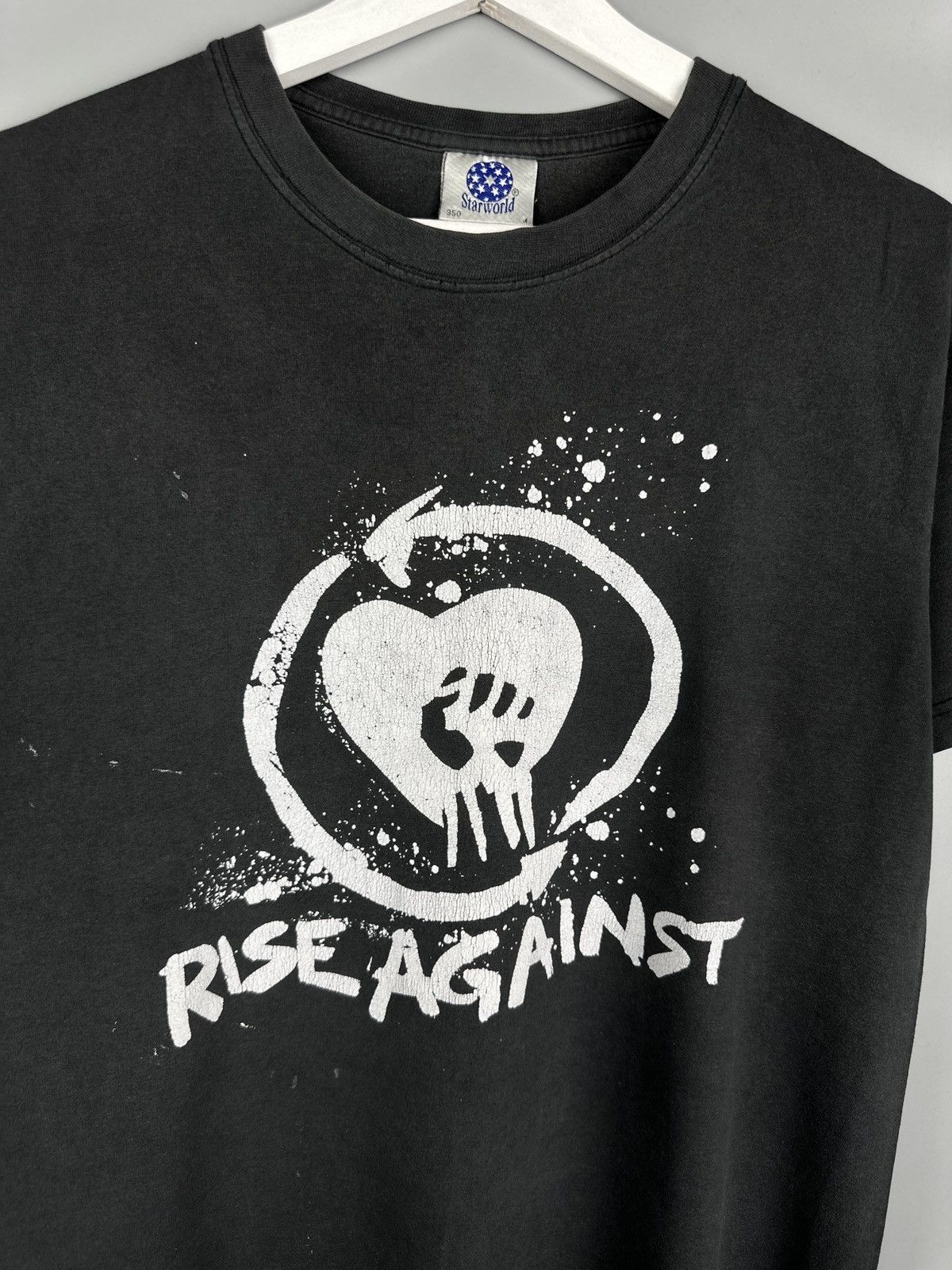 Band Tees Vintage Rise Against Punk Rock Band Graphic T Shirt Tee Size US M / EU 48-50 / 2 - 5 Thumbnail