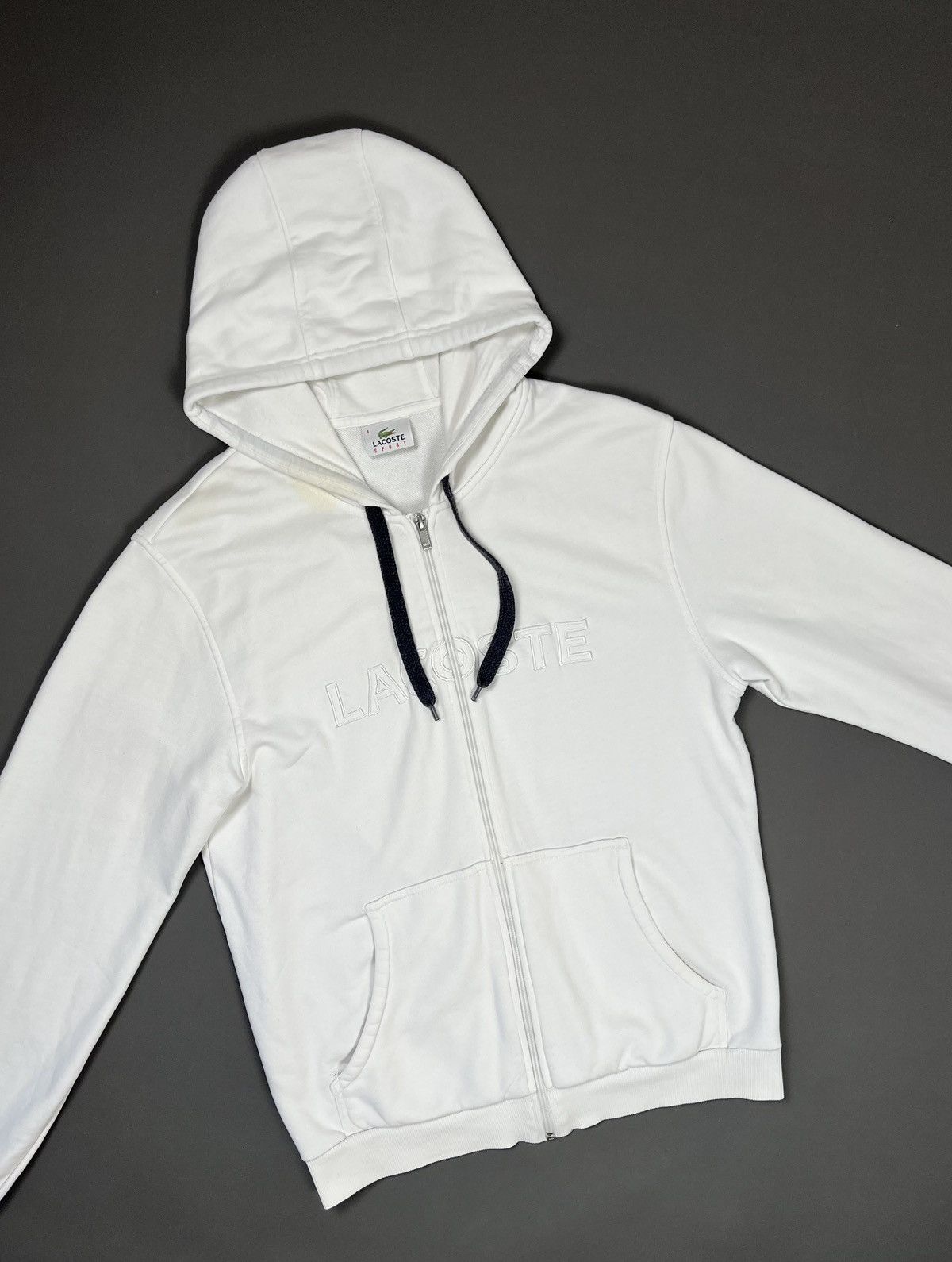 Lacoste Lacoste Zip Hoodie (M) Size US M / EU 48-50 / 2 - 1 Thumbnail