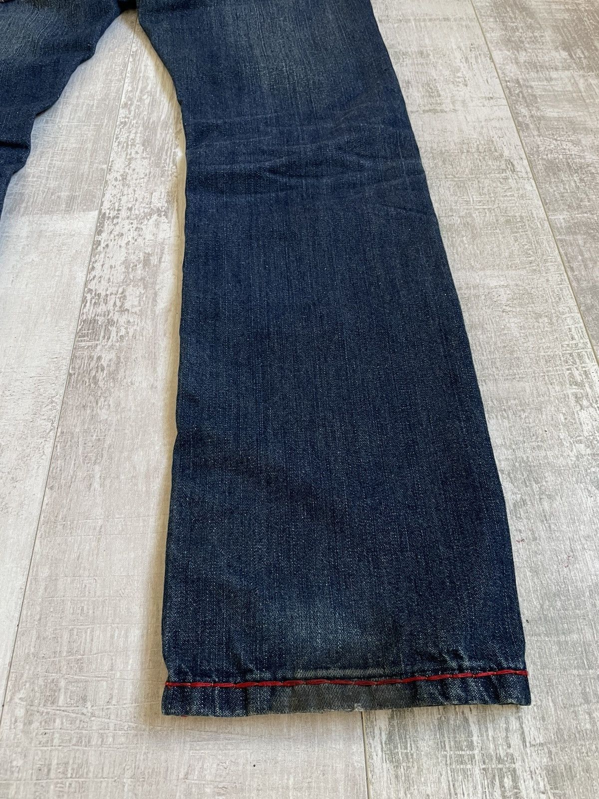 True Religion Vintage Y2K True Religion Super T Denim Jeans 00’s RARE Size US 33 - 7 Thumbnail