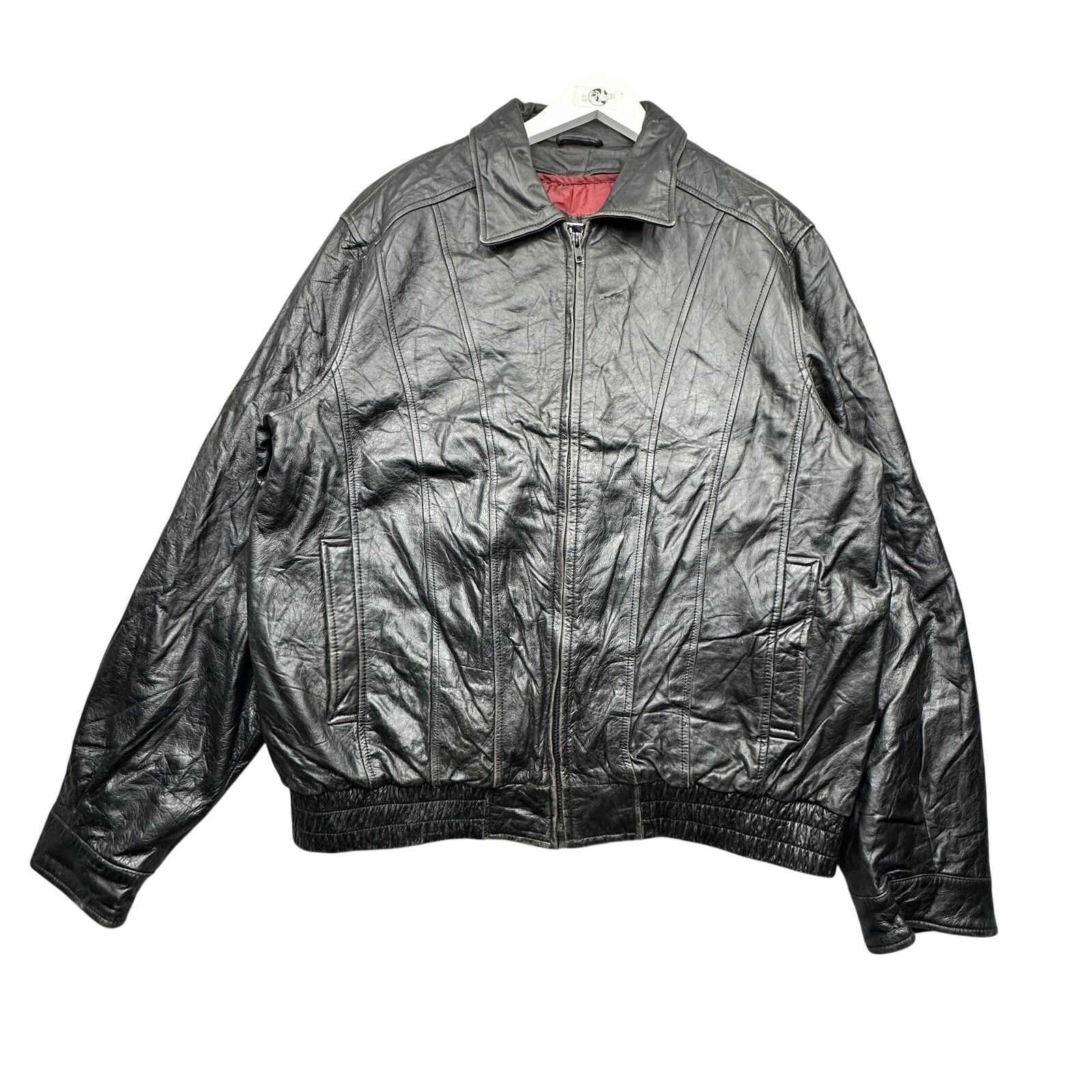 Wilsons Leather Vintage Wilsons Leather Thinsulate Jacket Men 2XLT Black Size US XXL / EU 58 / 5 - 1 Thumbnail