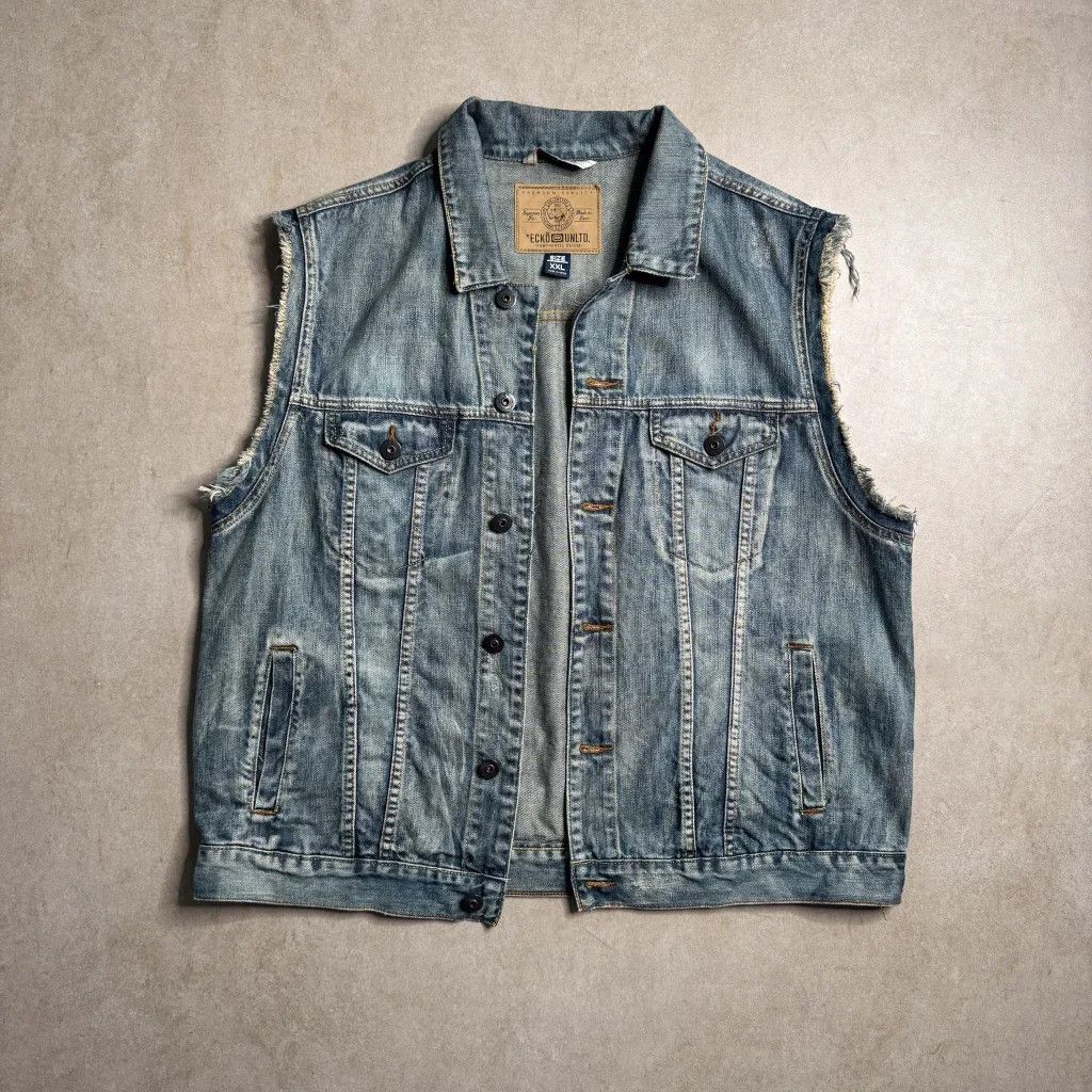 Ecko Unltd. Vintage Ecko Unltd Blue Vest - L Size US M / EU 48-50 / 2 - 1 Thumbnail