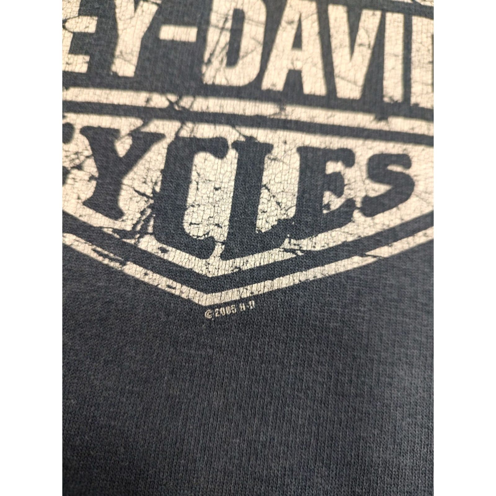 Harley Davidson VINTAGE Harley-Davidson Sweatshirt Mens 3XL Black Crewneck Eagle 2005 Y2K Biker Size US XXL / EU 58 / 5 - 6 Thumbnail