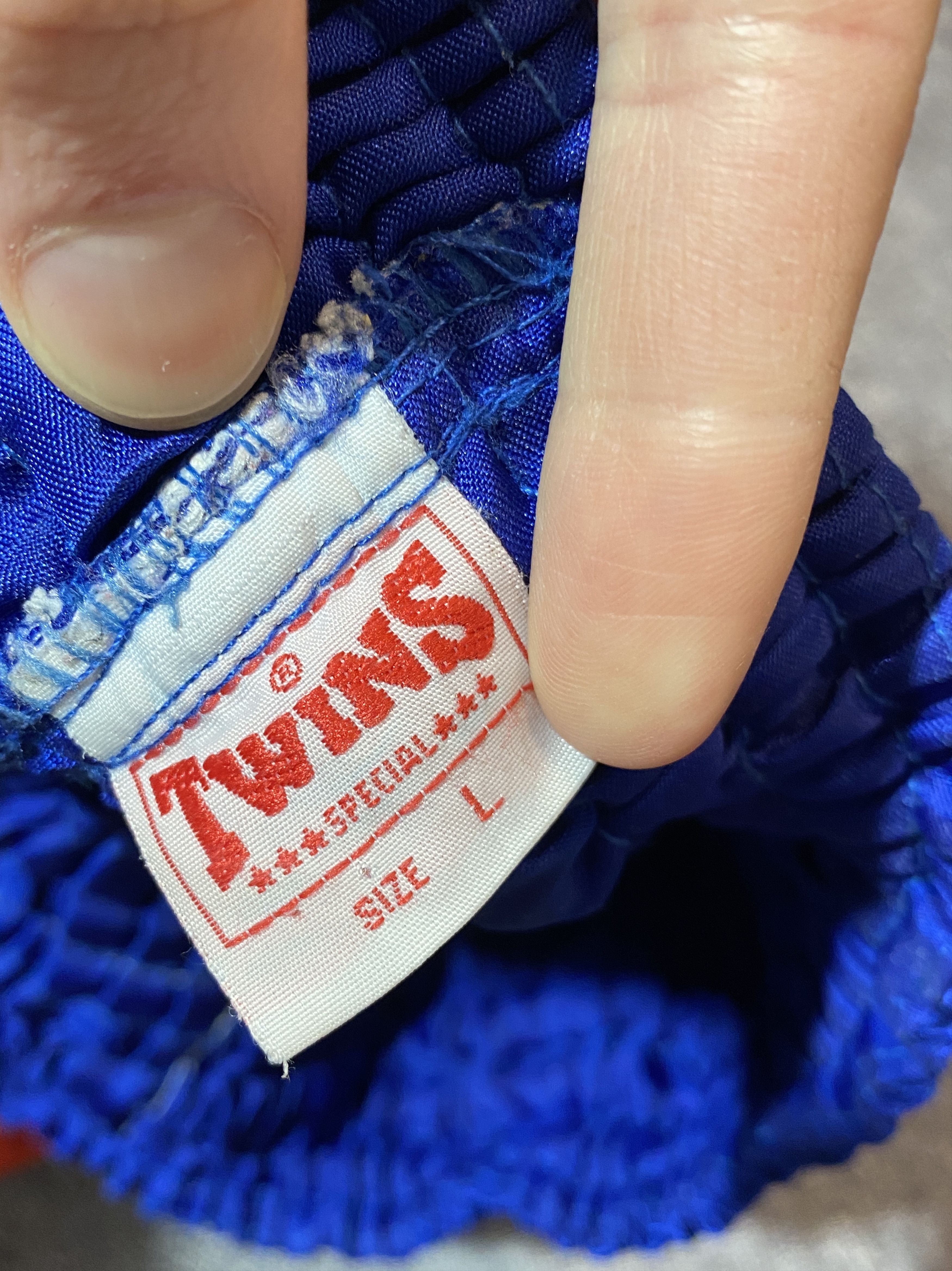 Japanese Brand Vintage 90s Twins Muay Thai Fire Shorts Size US 34 / EU 50 - 6 Thumbnail