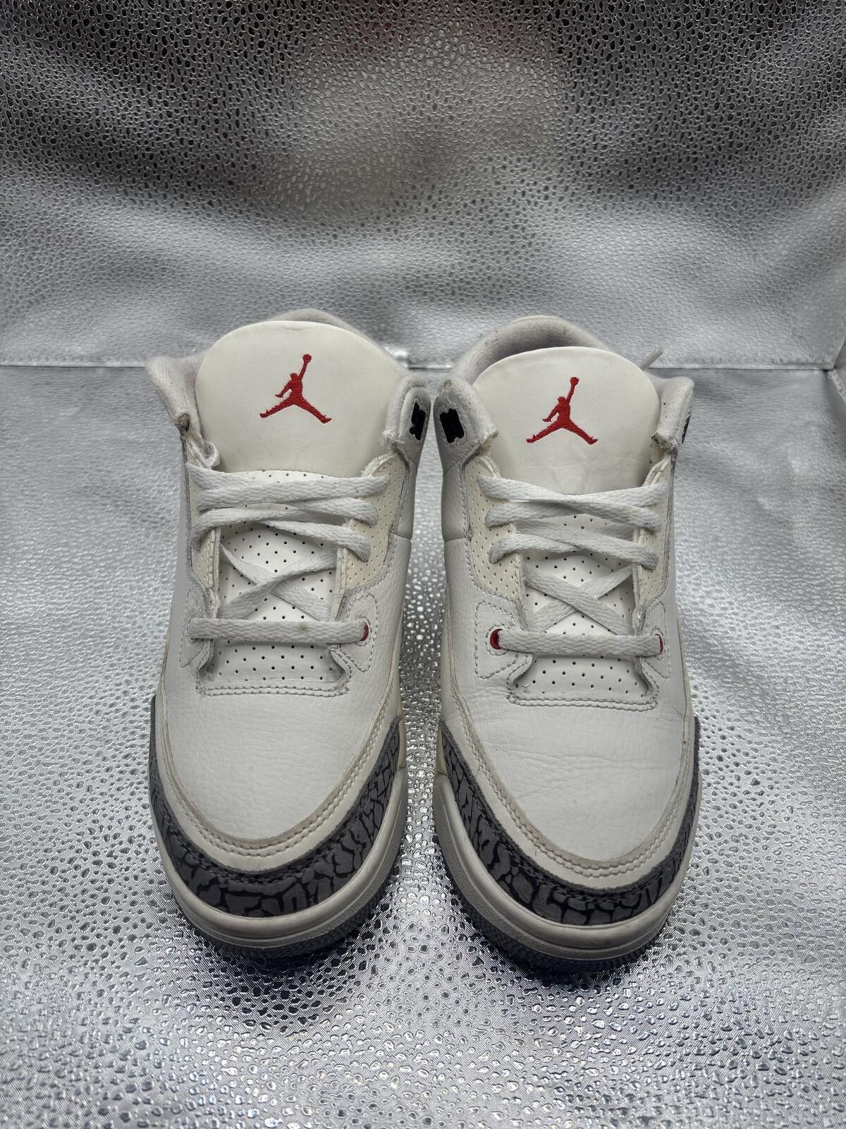 Jordan Brand Air Jordan 3 white cement reimagined PS Size US 5 / EU 37 - 2 Thumbnail