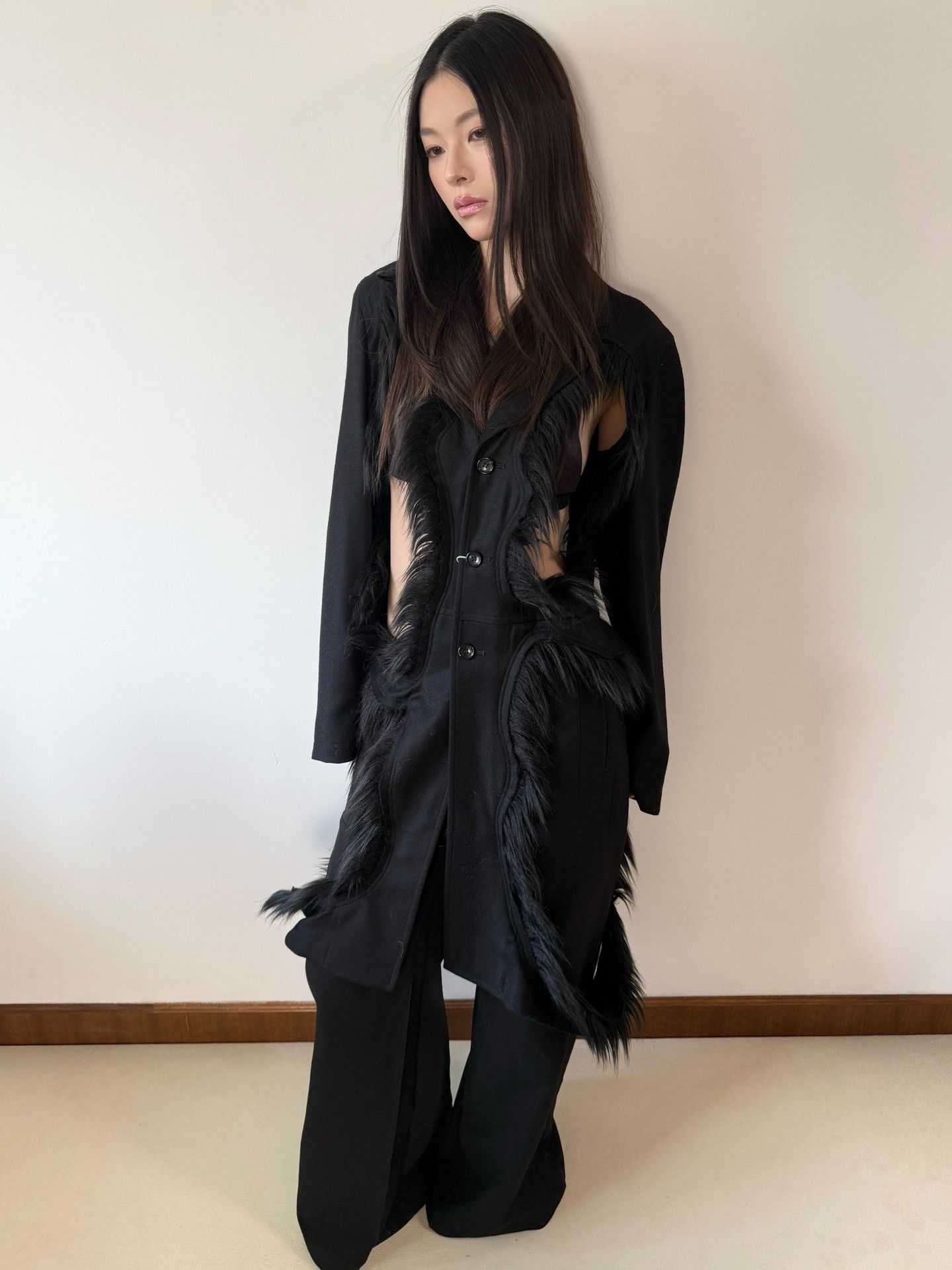 Comme des Garcons Homme Plus COMME des GARÇONS Deconstructed Long Coat Size US S / EU 44-46 / 1 - 1 Thumbnail